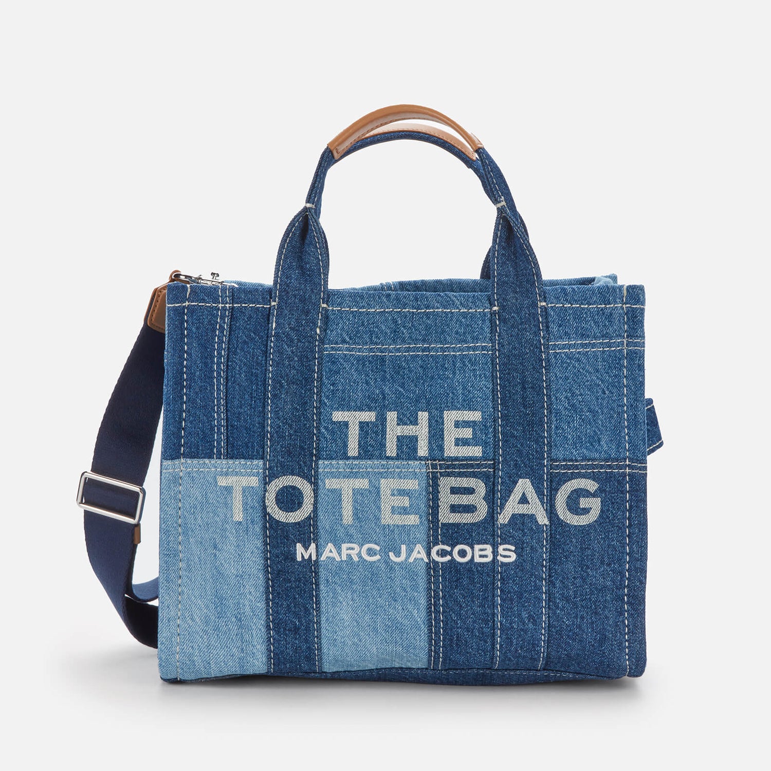 Marc Jacobs Women's The Denim Small Tote Bag - Blue Denim