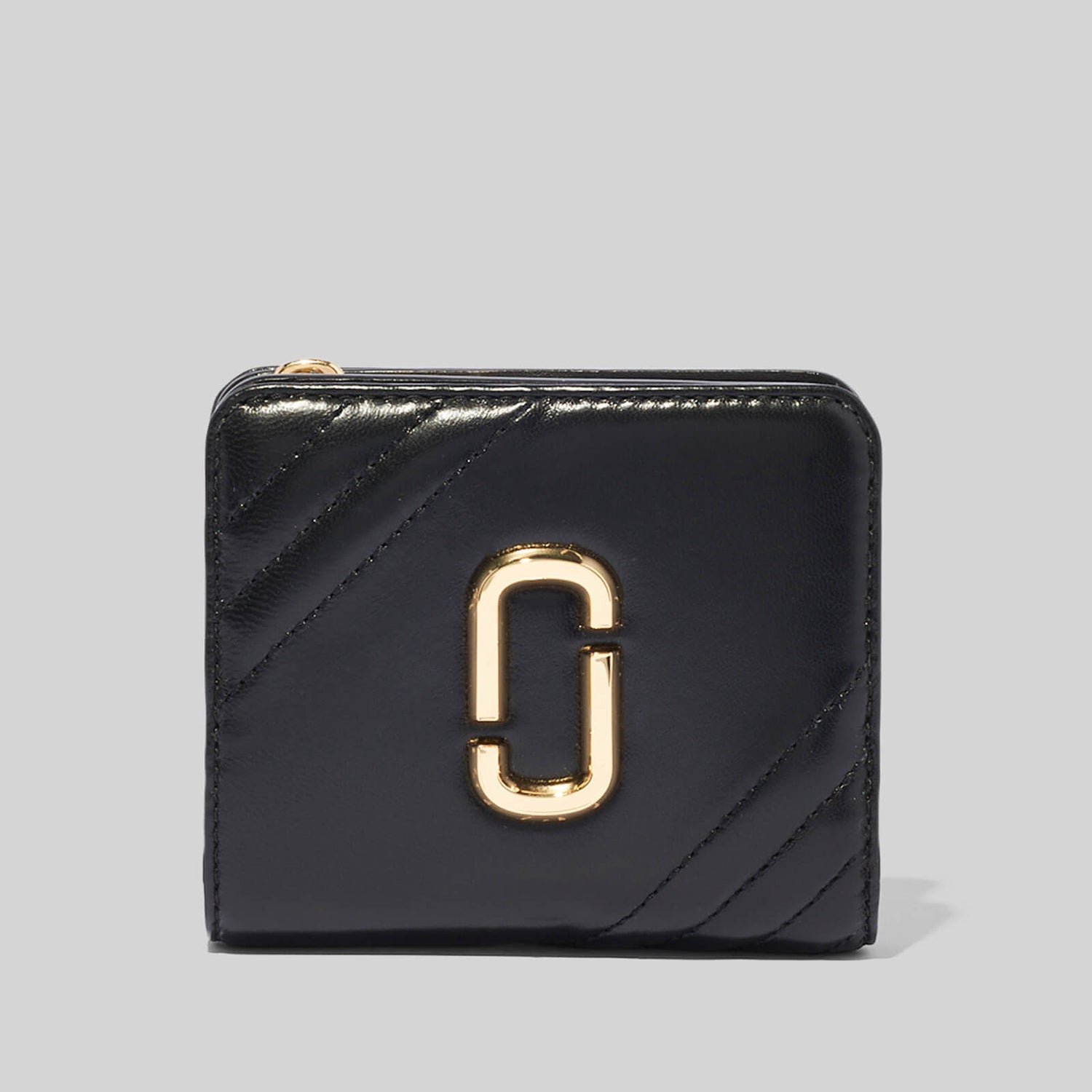 Marc Jacobs Women's Glamshot Mini Compact Wallet - Black