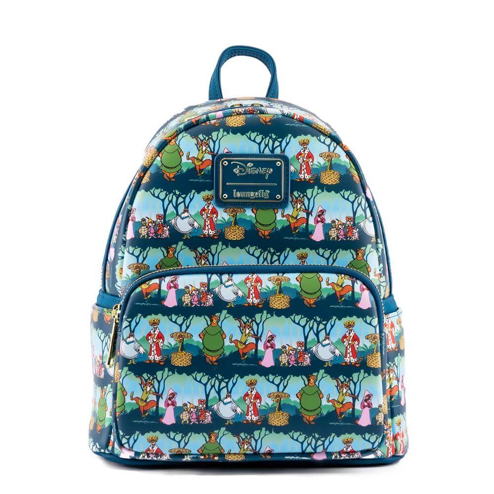 Loungefly Disney Robin Hood Sherwood Aop Mini Backpack