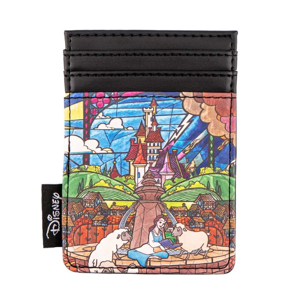 Loungefly Disney Princess Castle Series Belle Card Holder