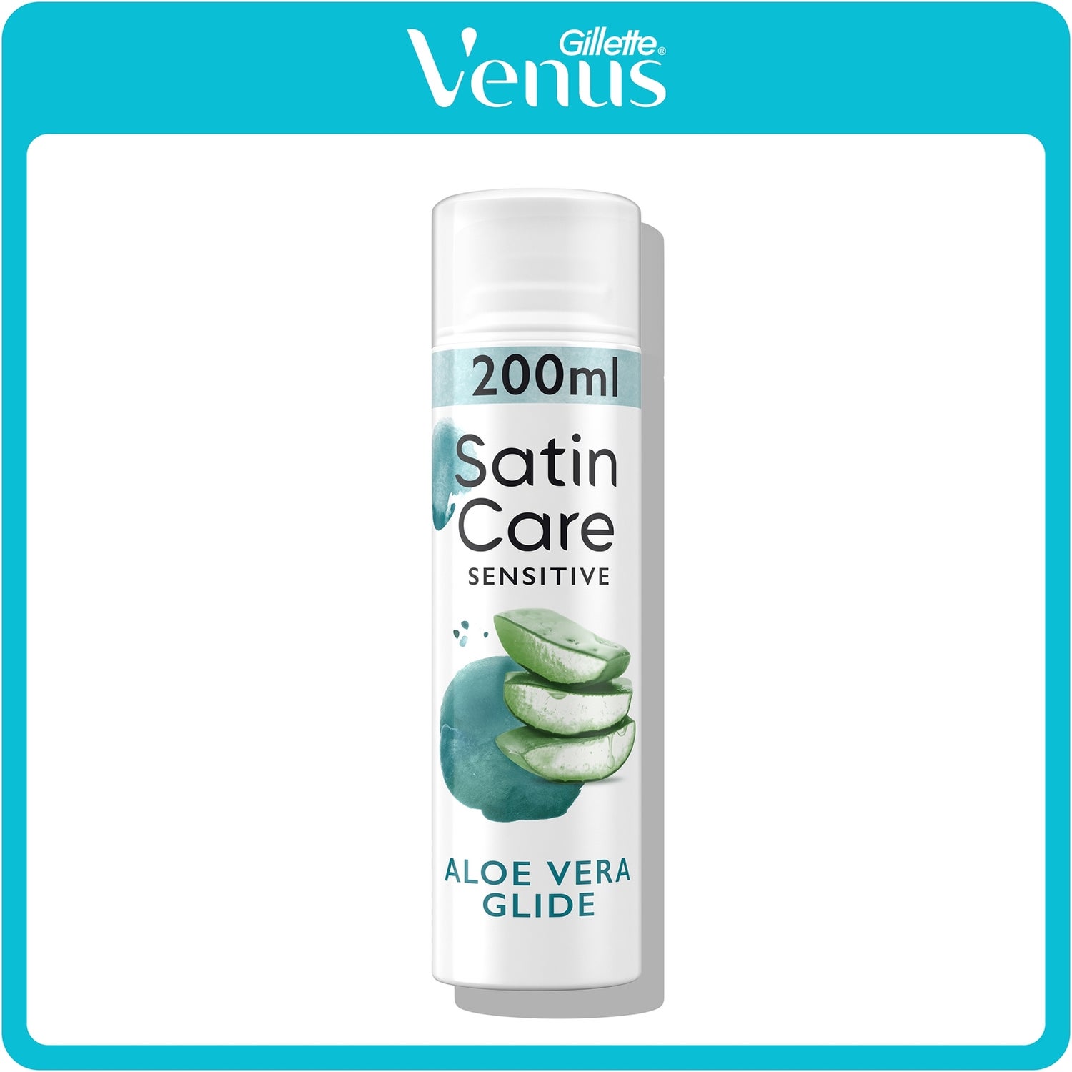 Satin Care Sensitive Aloe Vera Glide Shaving Gel 200ml