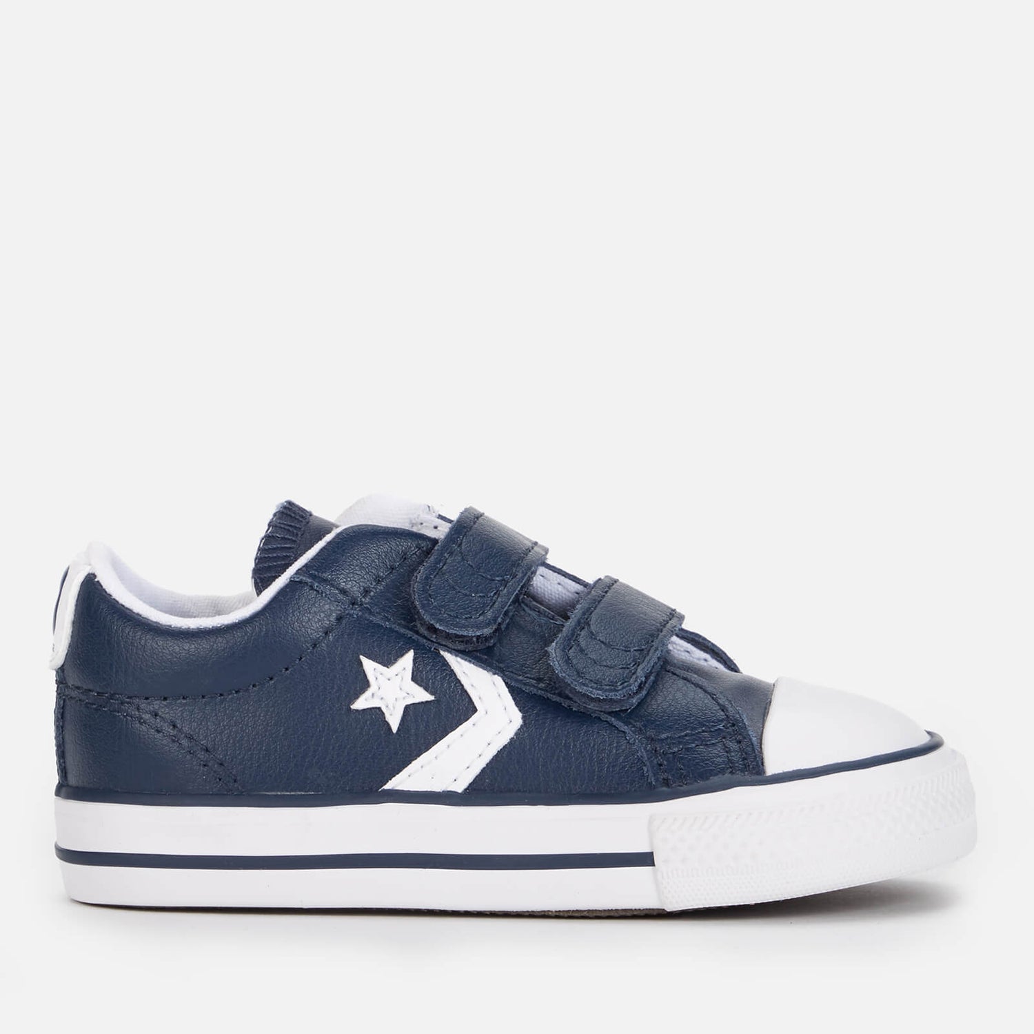 Converse Toddlers' Star Player V2 Trainer - Navy/White - UK 4 Baby