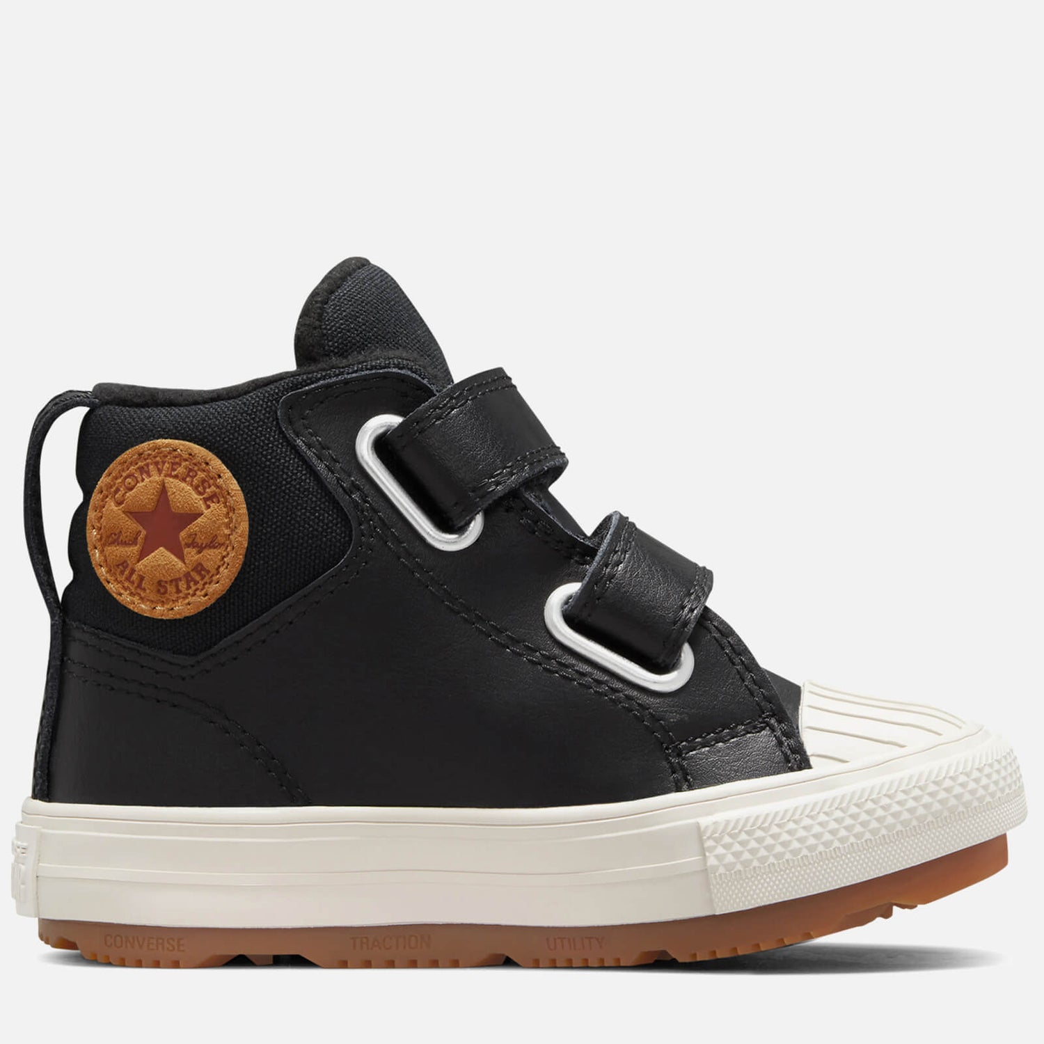 Converse Toddlers' Chuck Taylor All Star Berkshire Boot - Black/Pale Putty - UK 4 Baby