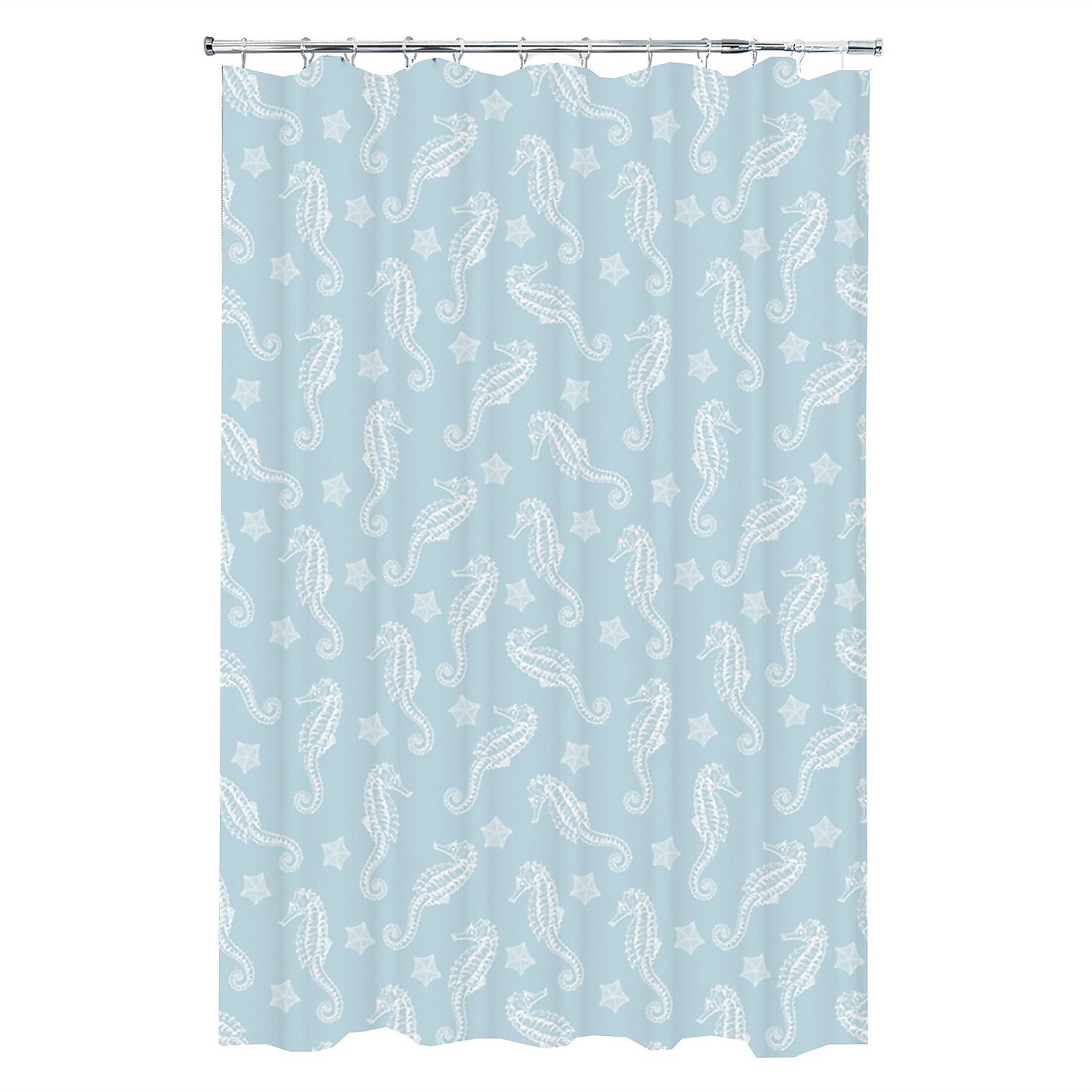 Seahorse Shower Curtain Homebase, Seahorse Shower Curtain Set