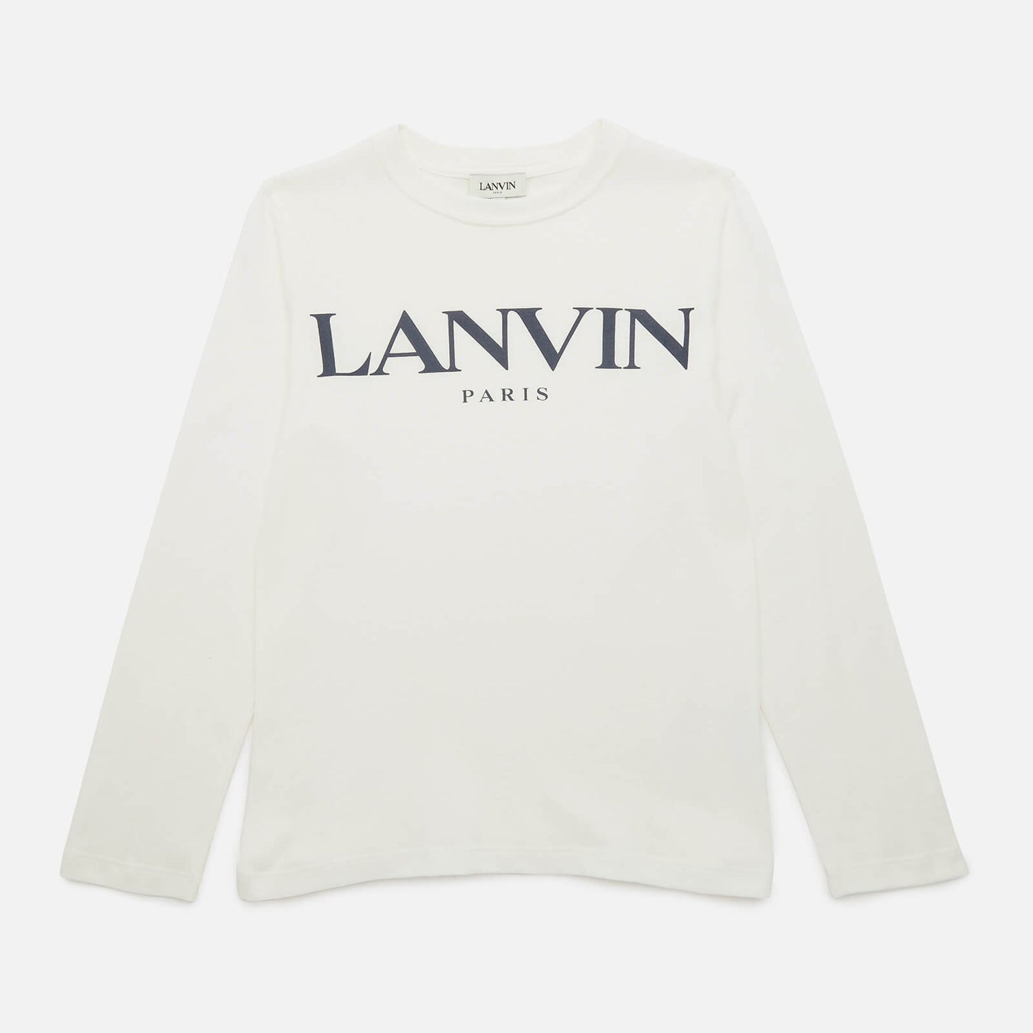 Lanvin Boys' Long Sleeve T-Shirt - Off White - 8 Years
