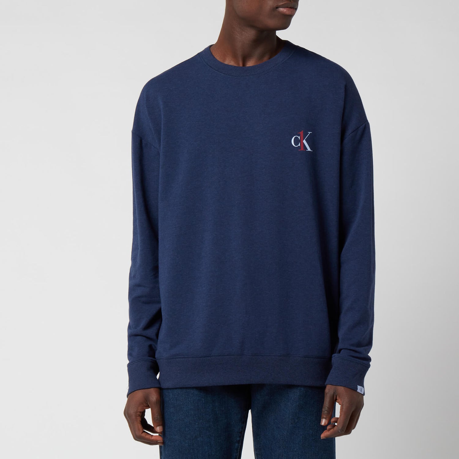 Calvin Klein Men's Crewneck Sweatshirt - Midnight Heather - S