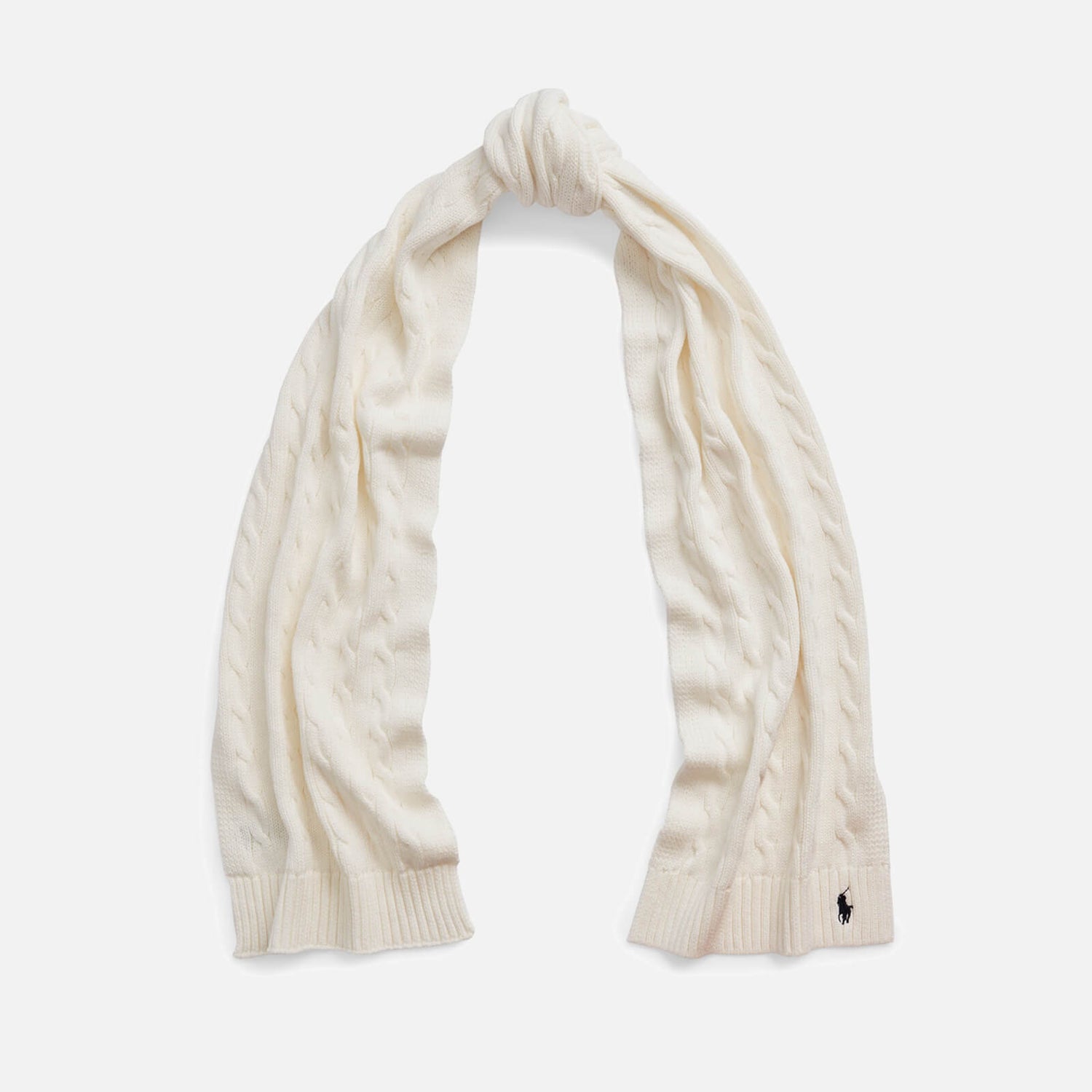 Polo Ralph Lauren Women's Cable Knit Scarf - Clubhouse Cream