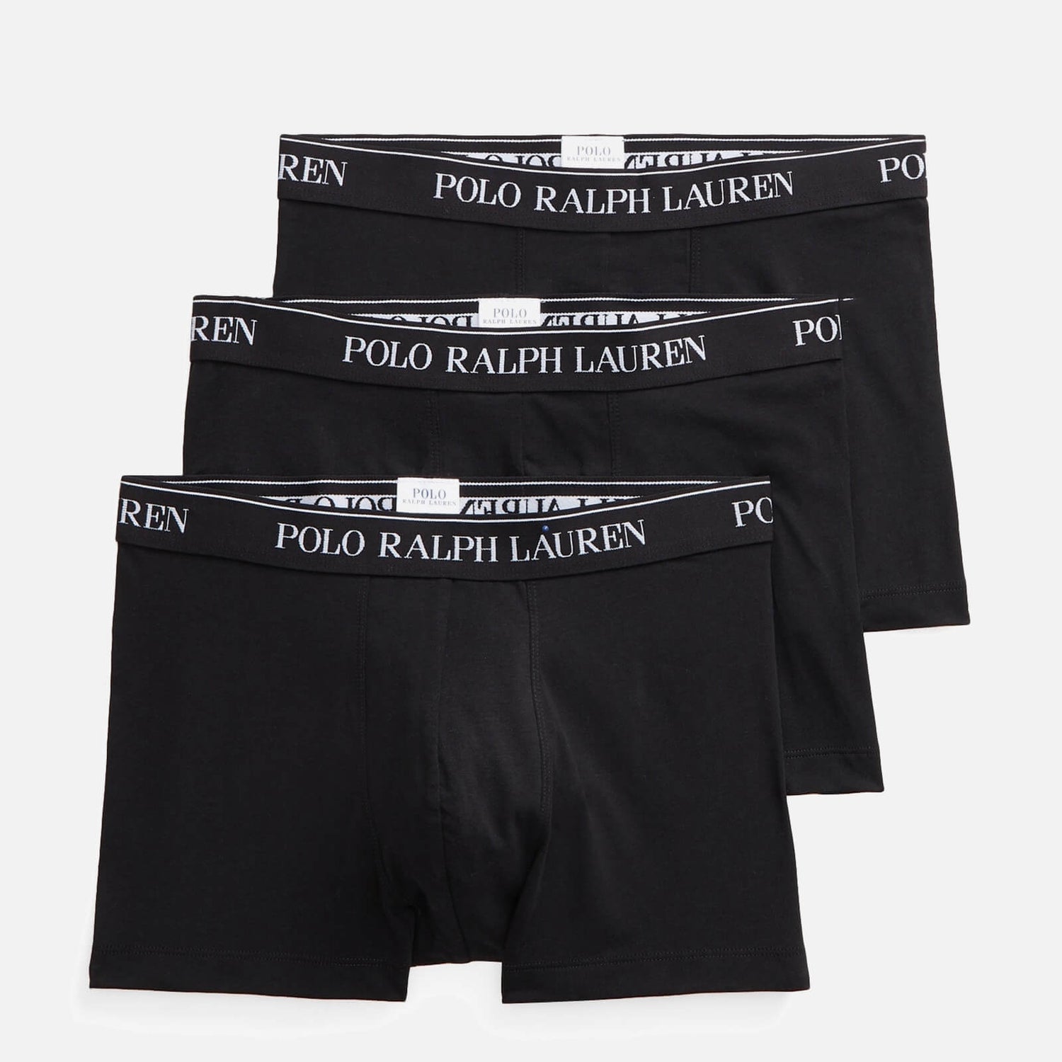 Polo Ralph Lauren Men's 3-Pack Trunk Boxers - Polo Black - S