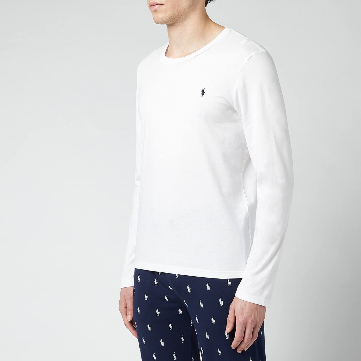 Polo Ralph Lauren Men's Liquid Cotton Long Sleeve T-Shirt - White - M