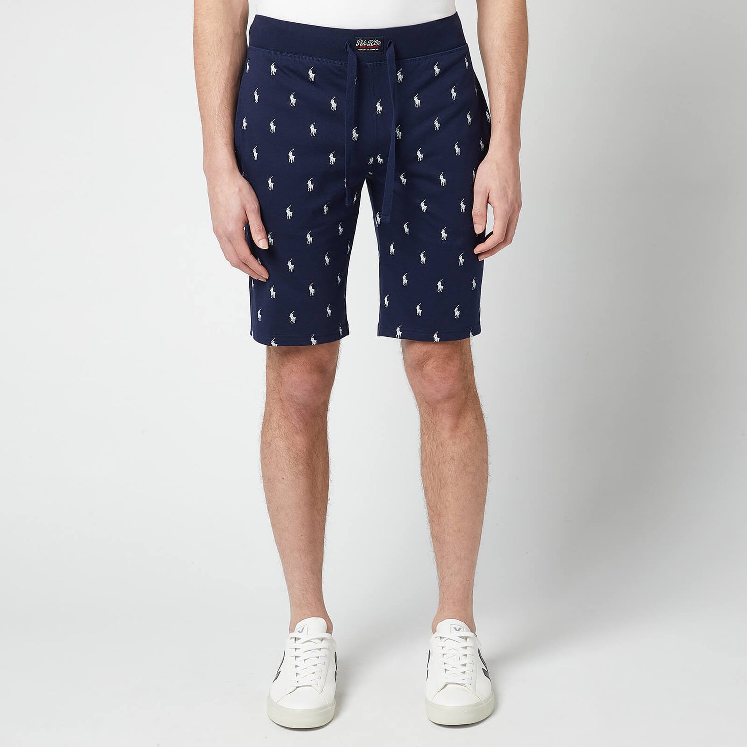 Polo Ralph Lauren Men's All Over Print Slim Shorts - Cruise Navy - S