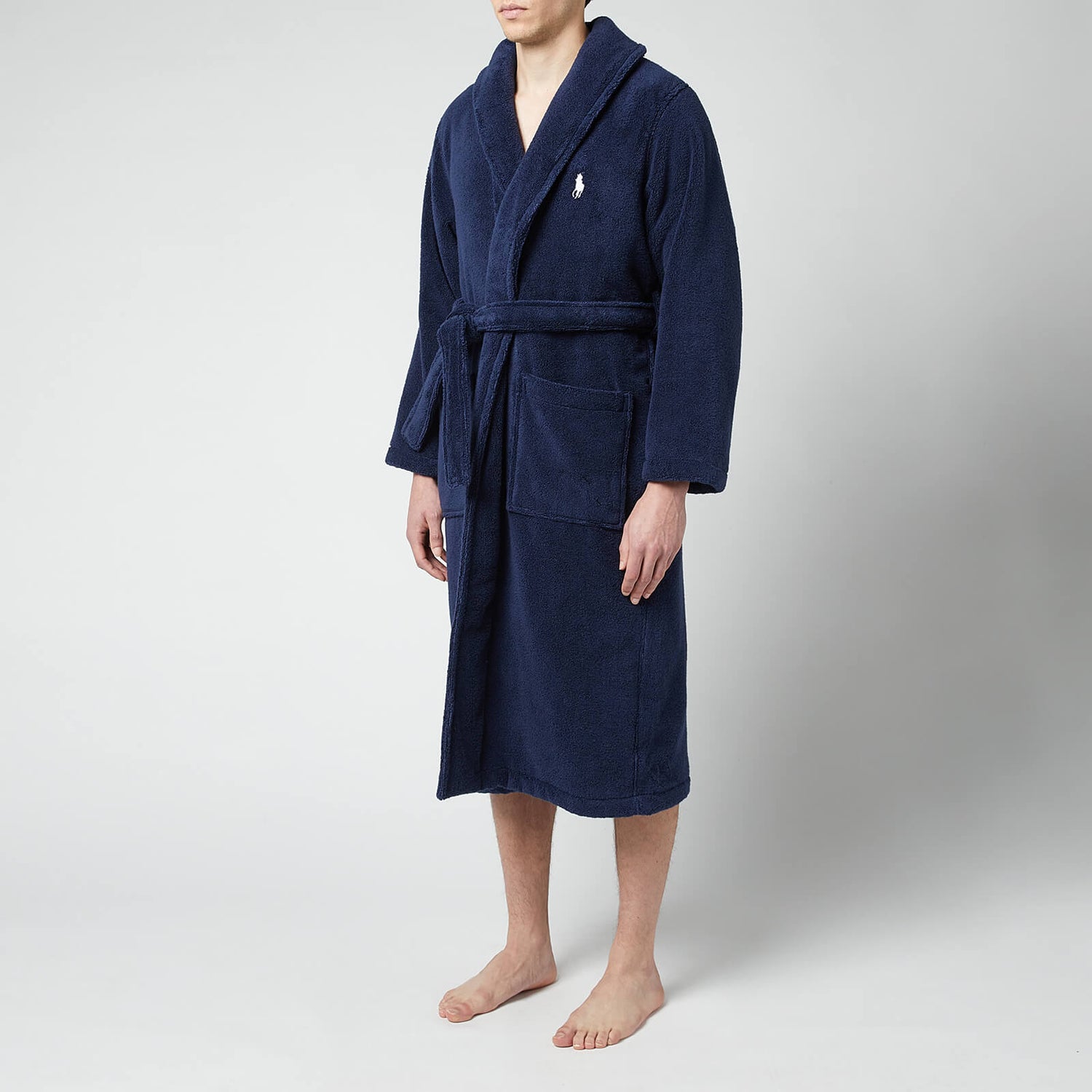Polo Ralph Lauren Men's Kimono Dressing Gown - Cruise Navy - S/M