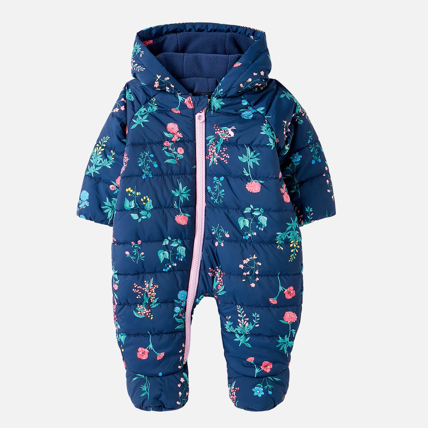 Joules Baby Snuggle Pramsuit - Navy - 18-24 months