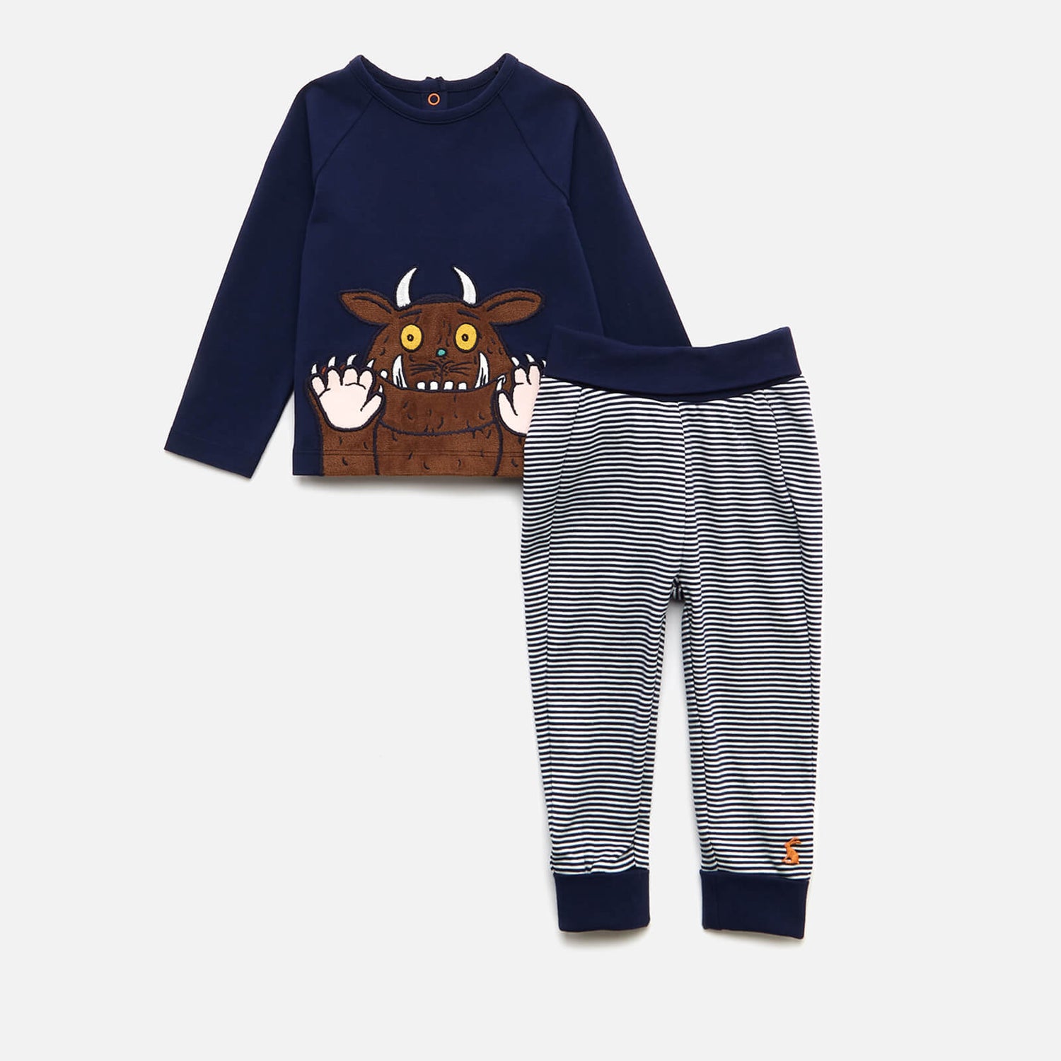 Joules Babys' Mack Applique Set - Gruffalo And Mouse