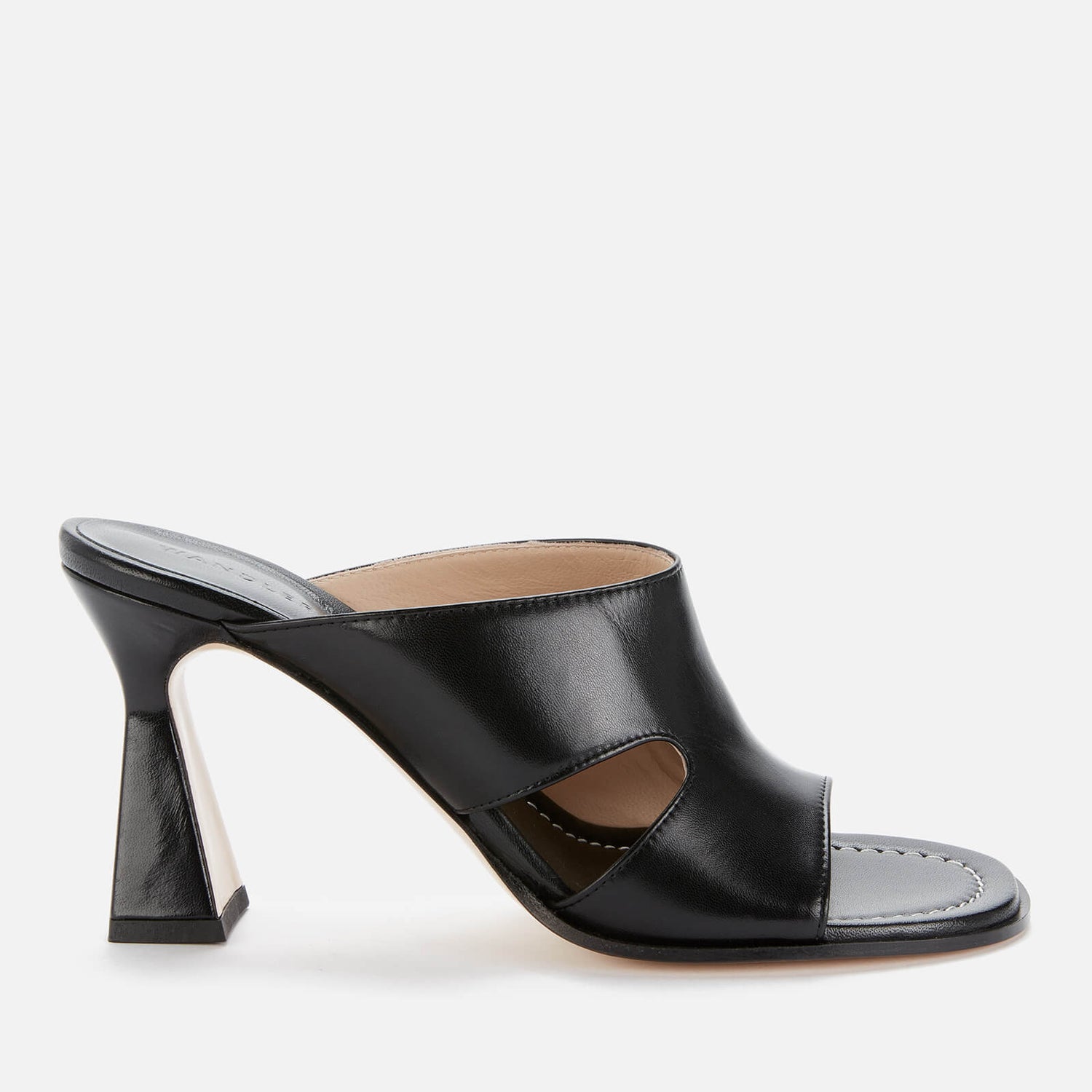 Wandler Women's Marie Leather Heeled Sandals - Black - UK 4