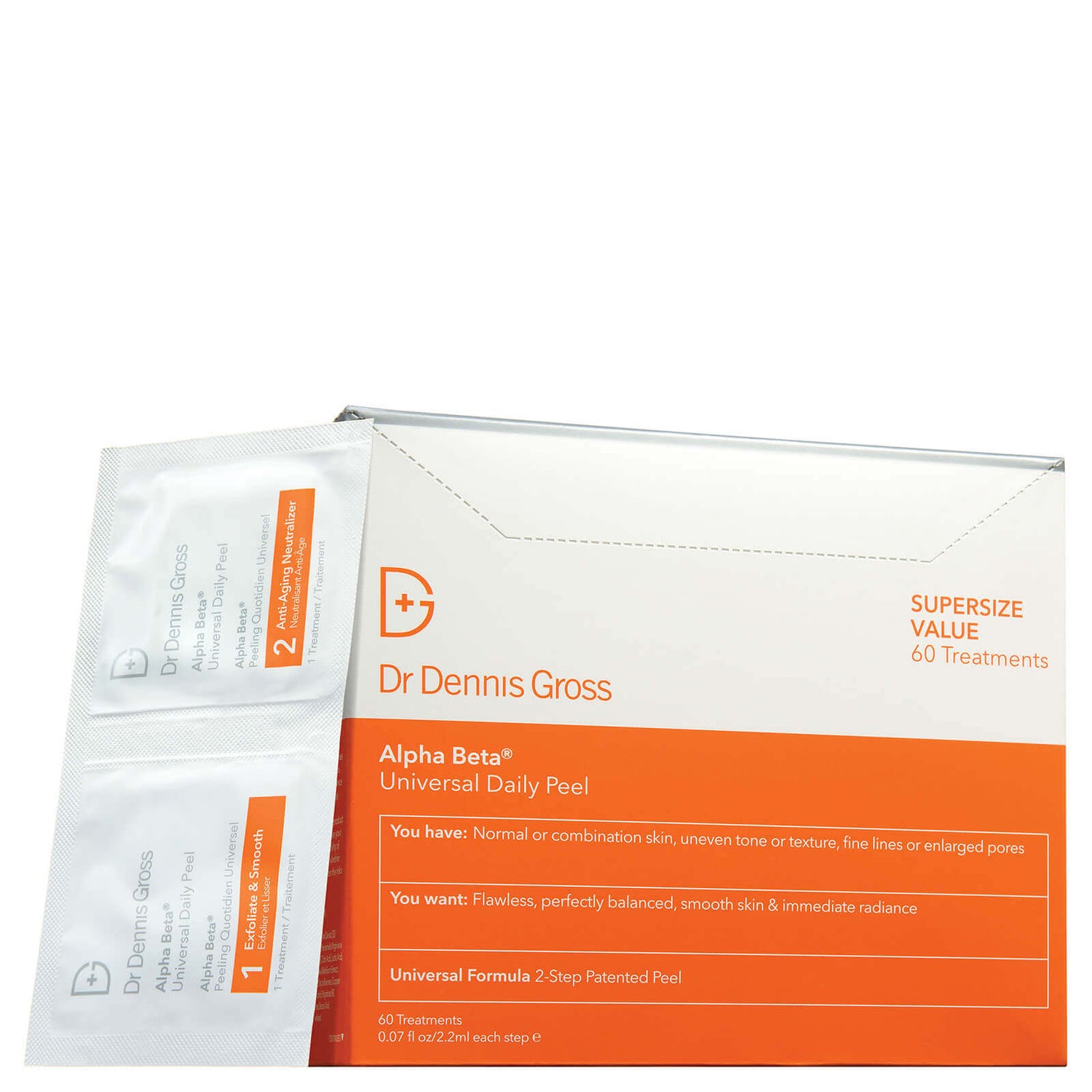 Dr Dennis Gross Alpha Beta Universal Daily Peel (60 Pack)