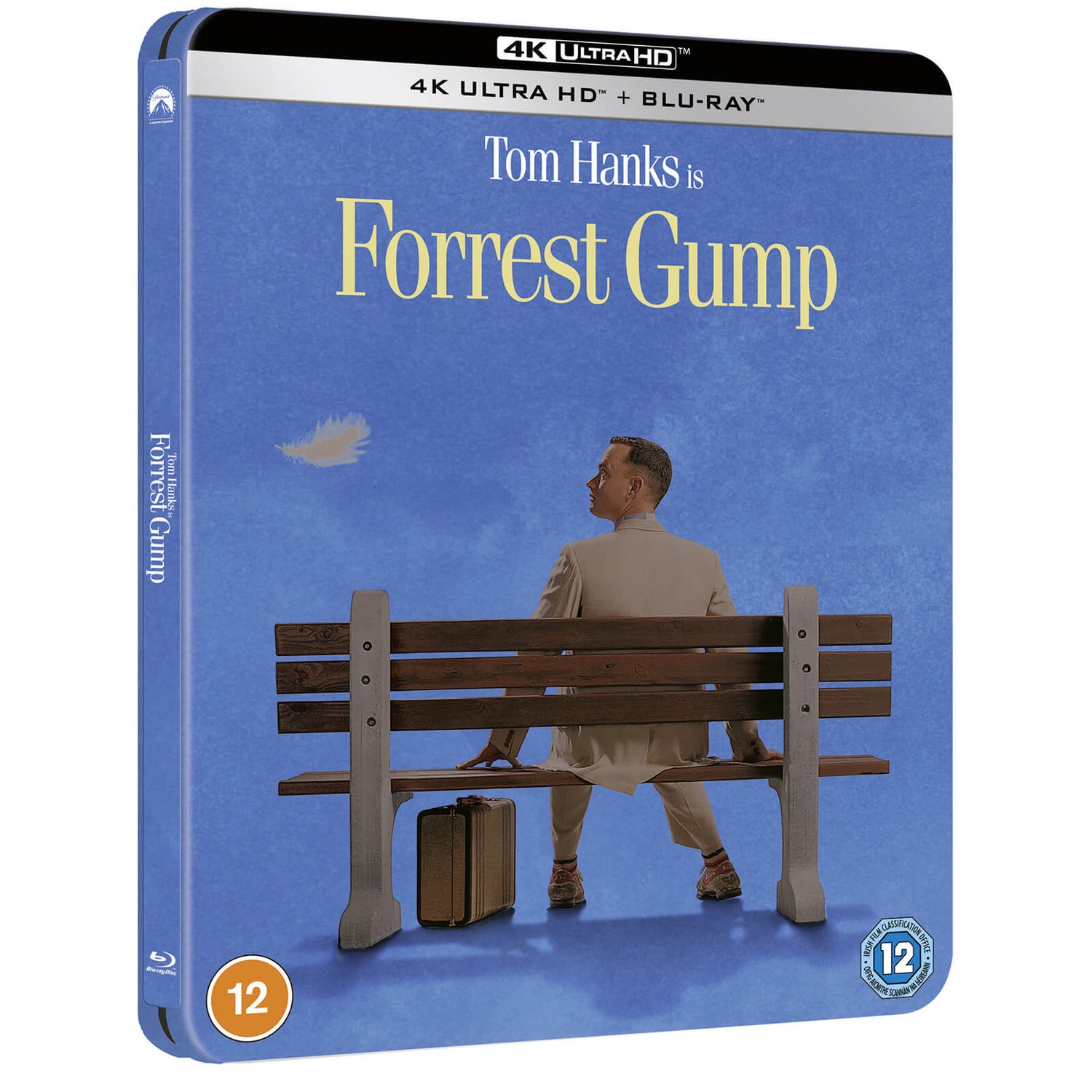 Forrest Gump - Steelbook 4K Ultra HD en Exclusivité Zavvi (Blu-ray inclus)