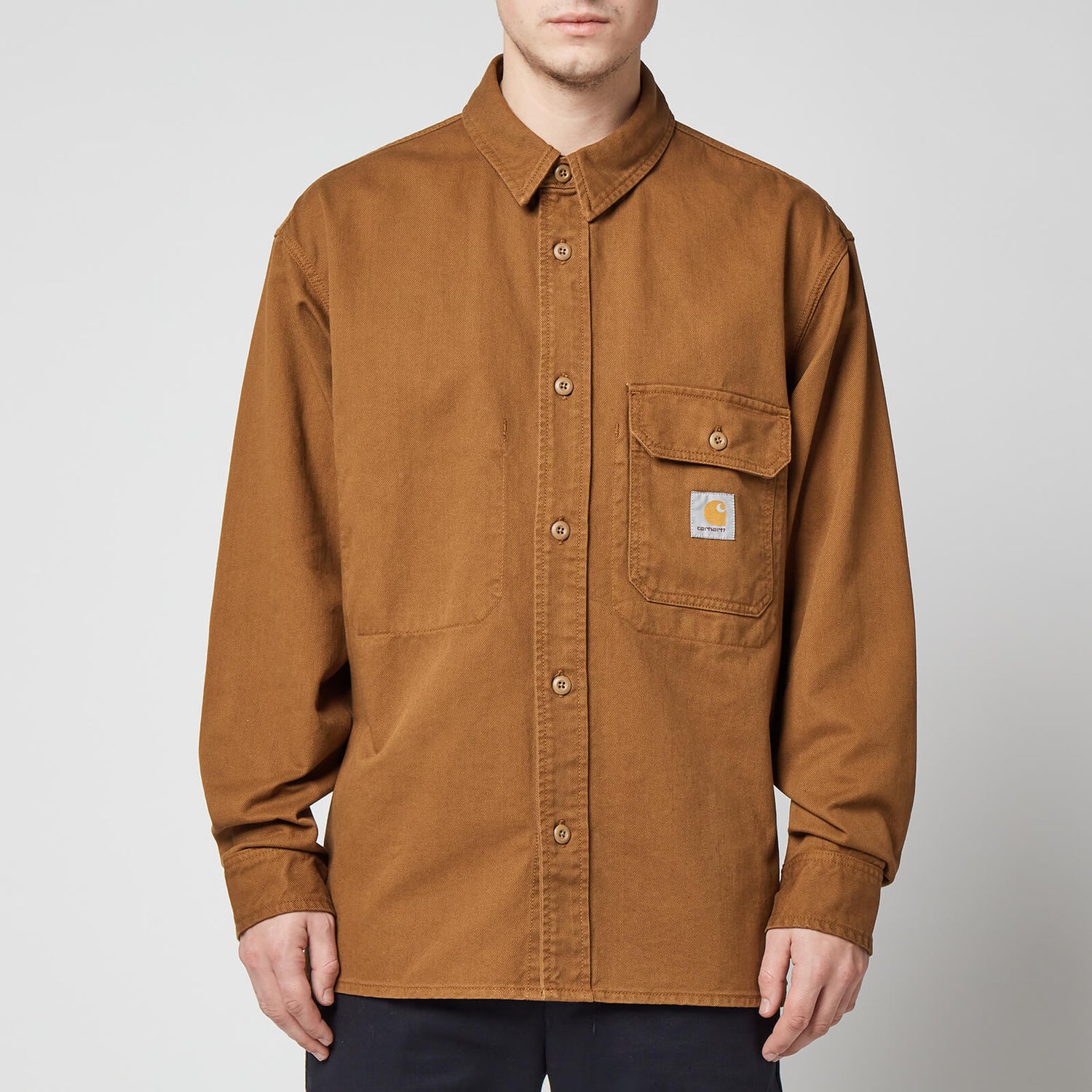 Carhartt WIP Men's Reno Shirt Jacket - Tawny Garment Dyed