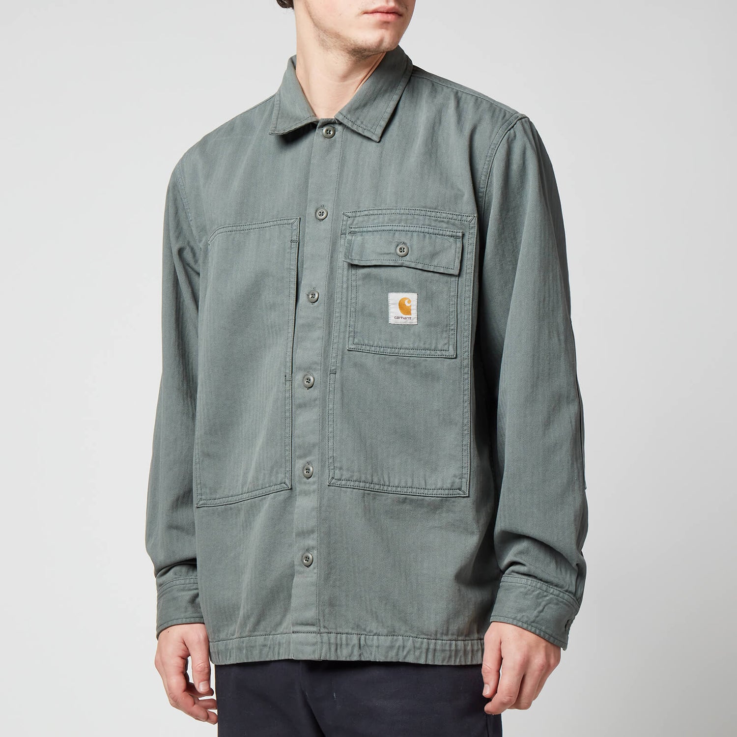 Carhartt WIP Men's Charter Shirt - Thyme Garment Dyed