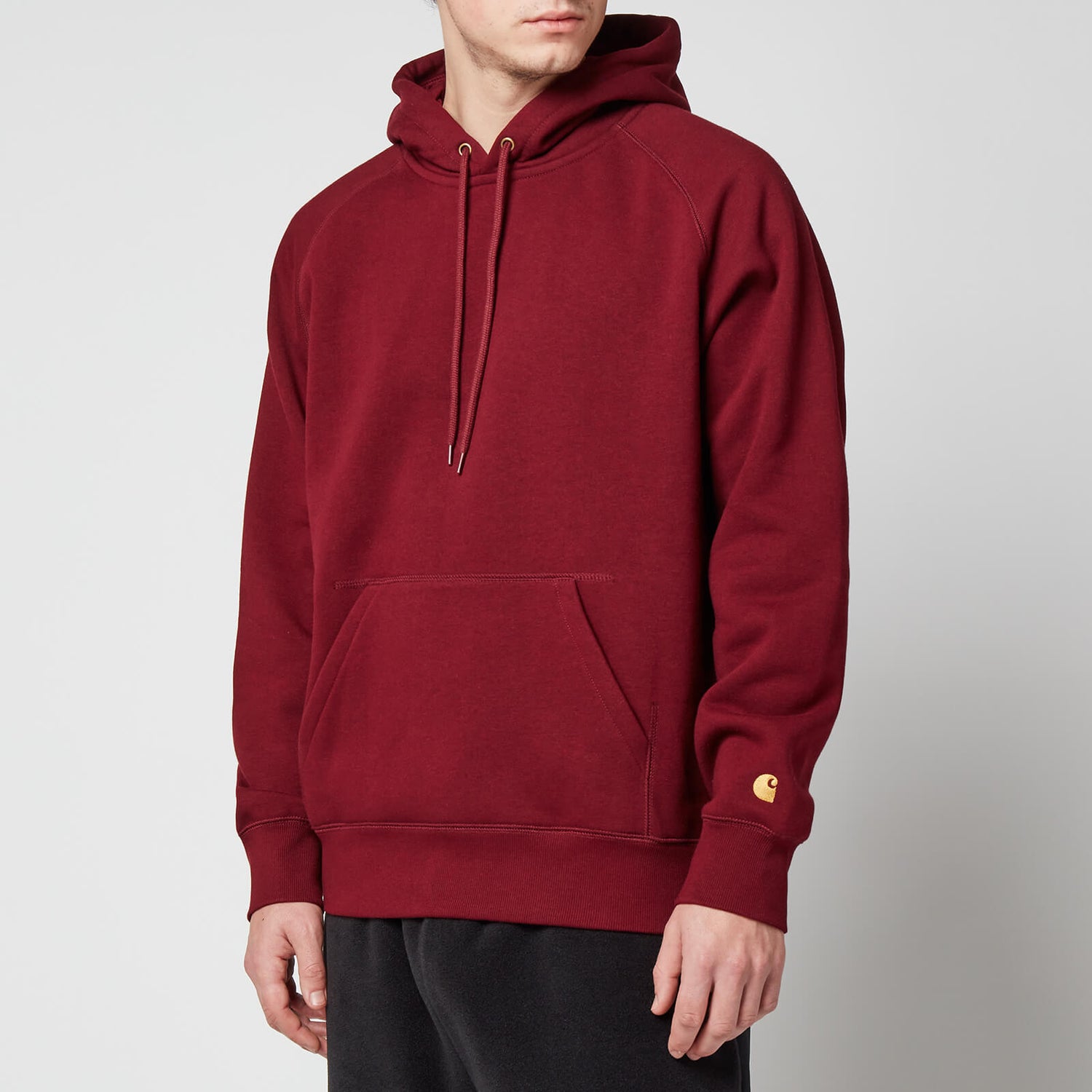 Carhartt WIP Men's Chase Pullover Hoodie - Jam/Gold