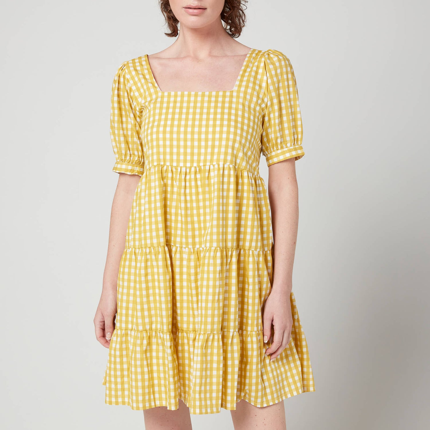 Eldora Mini Dress - Mari Check Print 