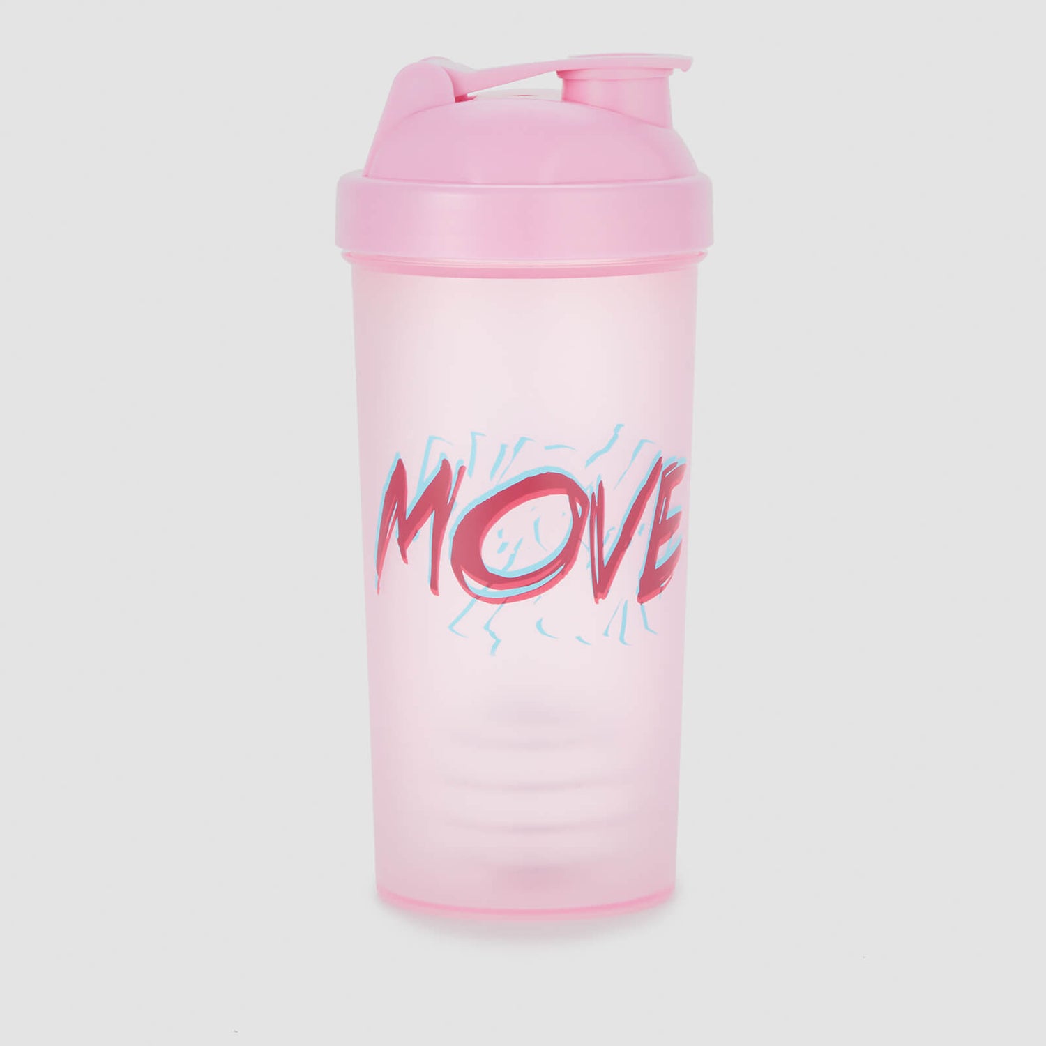 Shaker de plástico Pink Move de MP - Rosa - 600 ml