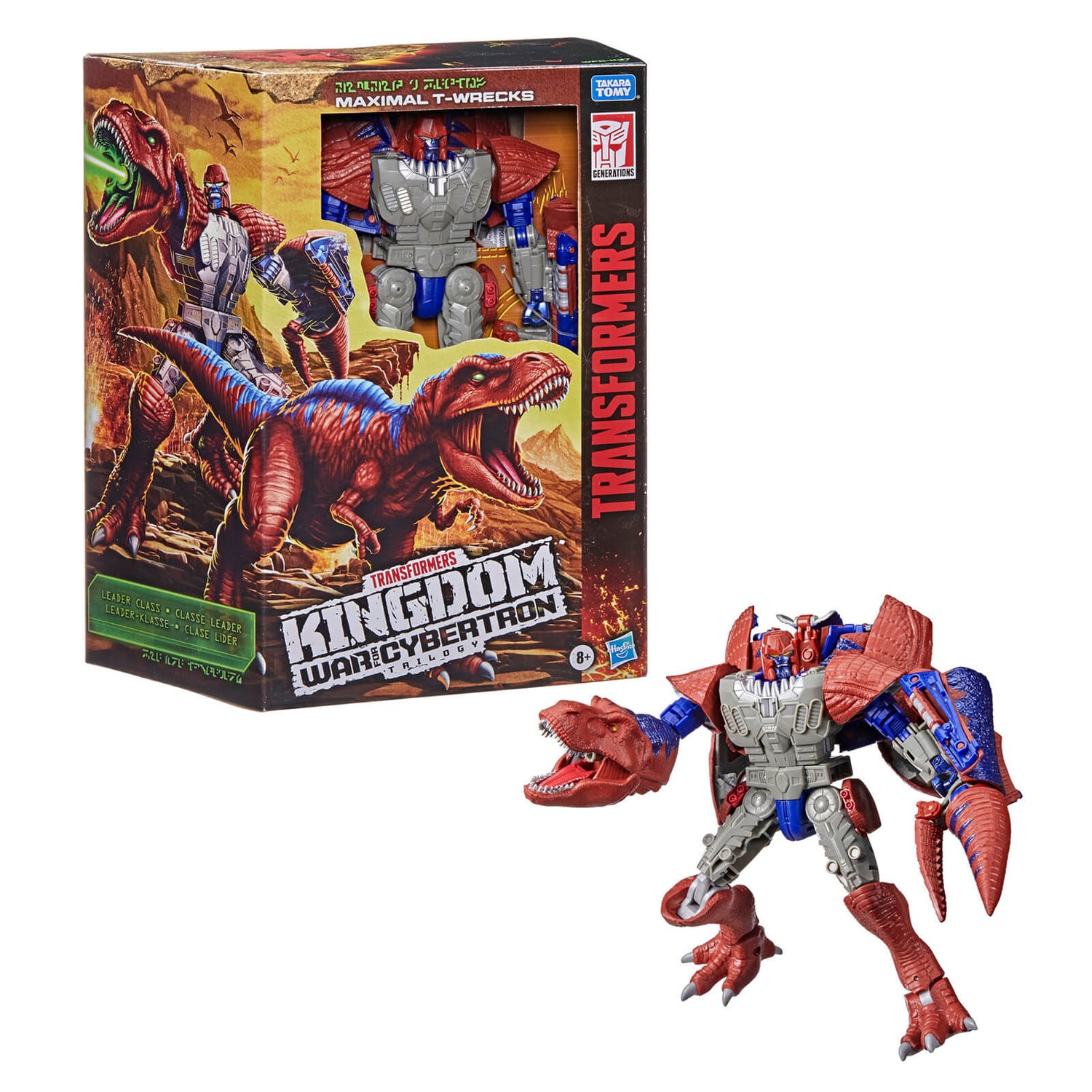 Hasbro Transformers Generations War for Cybertron: Kingdom Leader WFC-K37 Maximal T-Wrecks