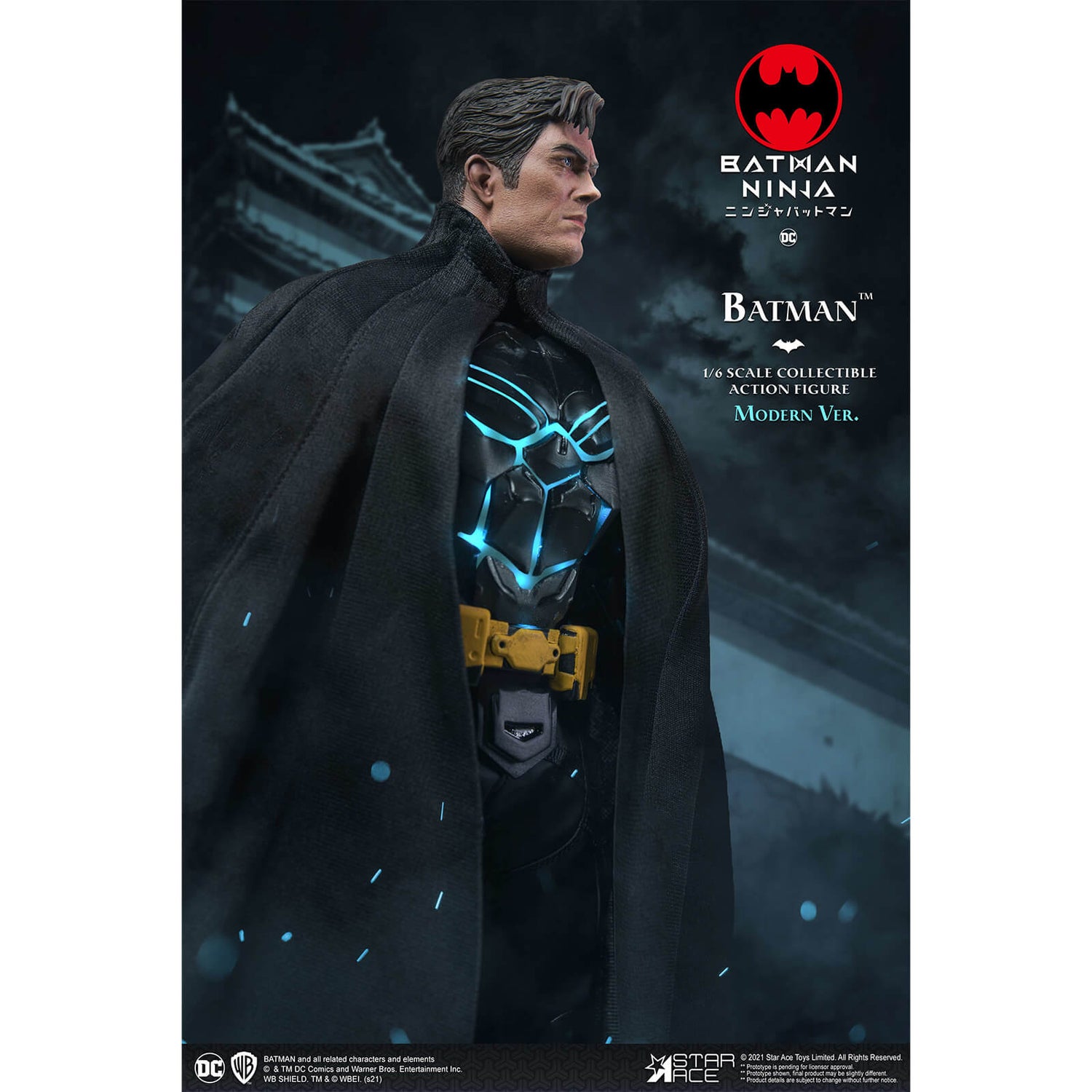 Star Ace Batman Ninja My Favourite Movie 1/6 Scale Collectible Action Figure - Modern Batman (Deluxe Ver.)