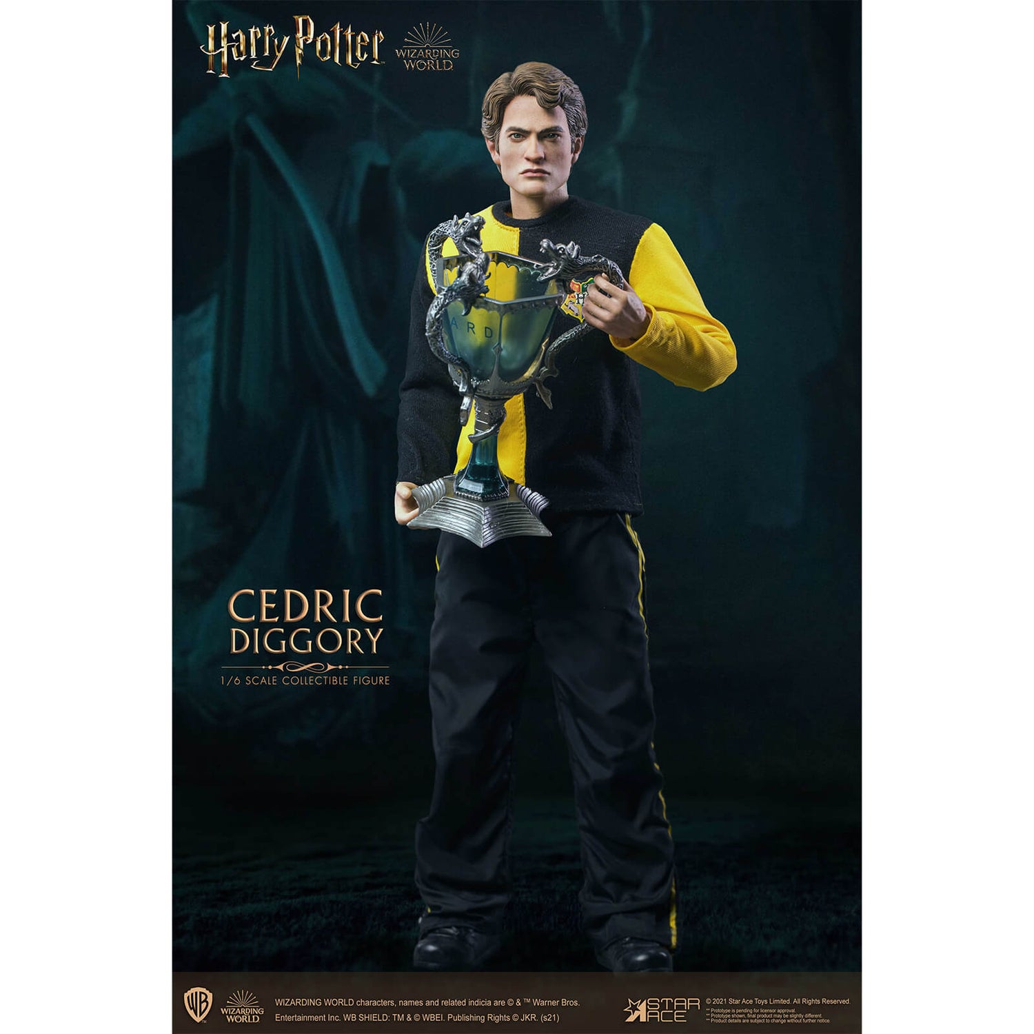 Star Ace Harry Potter My Favourite Movie 1/6 Scale Collectible Action Figure - Cedric Diggory