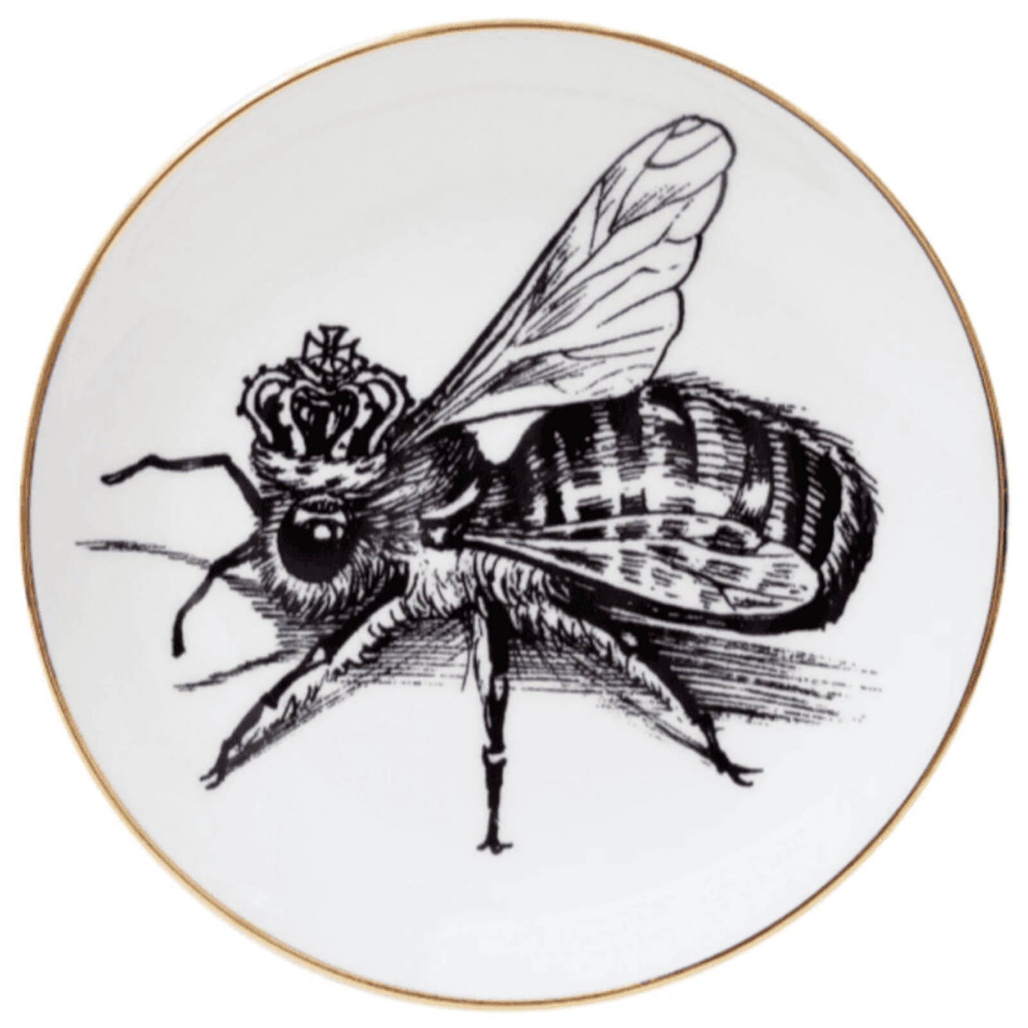 Rory Dobner Decorative Perfect Plate - Queen Bee - Medium
