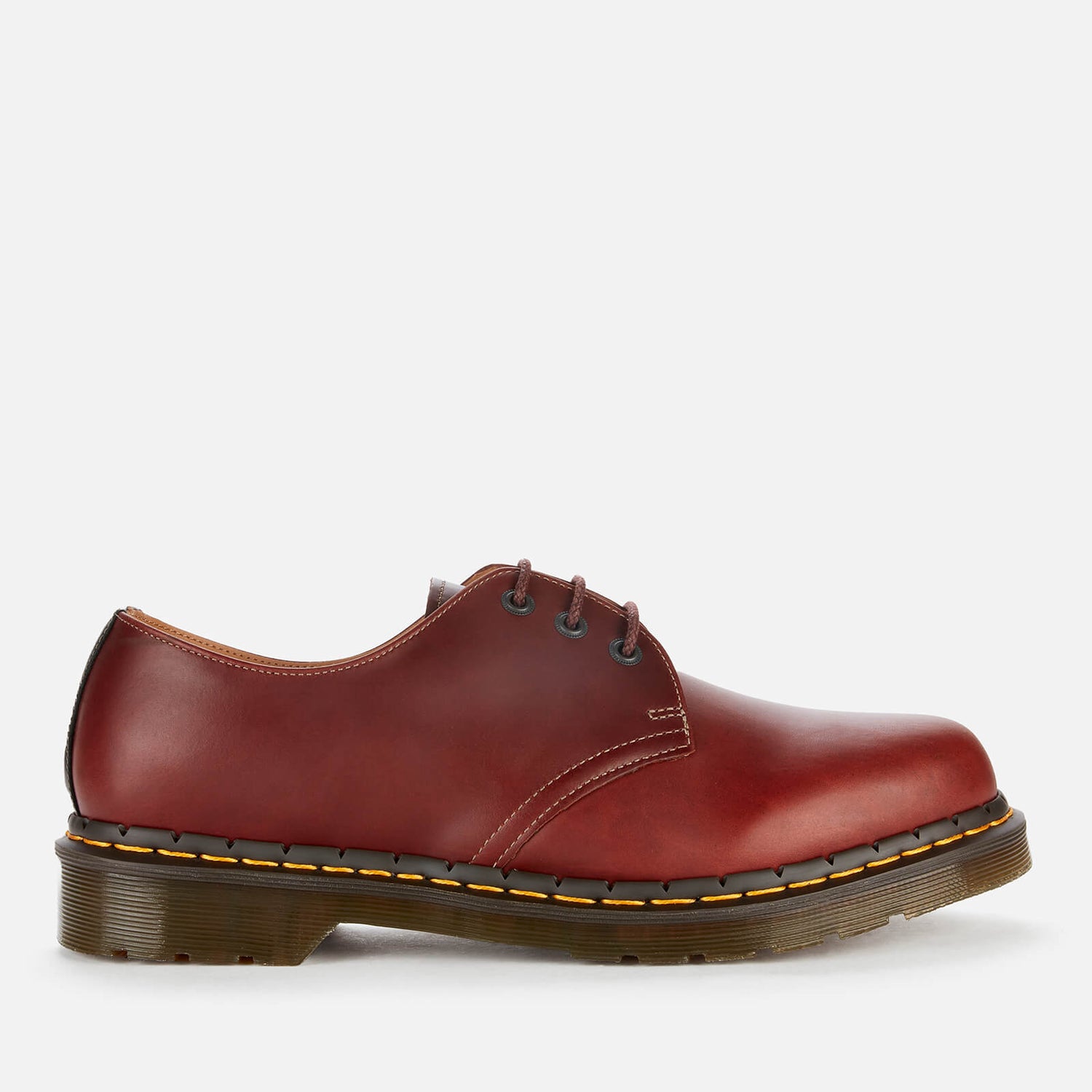 Dr. Martens Men's 1461 Waterproof Leather 3-Eye Shoes - Brown