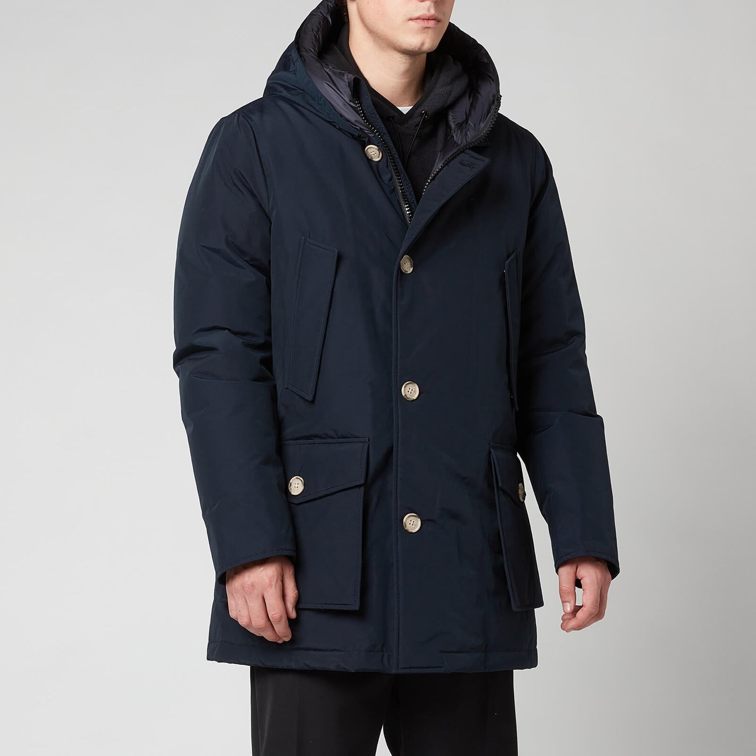 Woolrich Men's Arctic Parka - Melton Blue