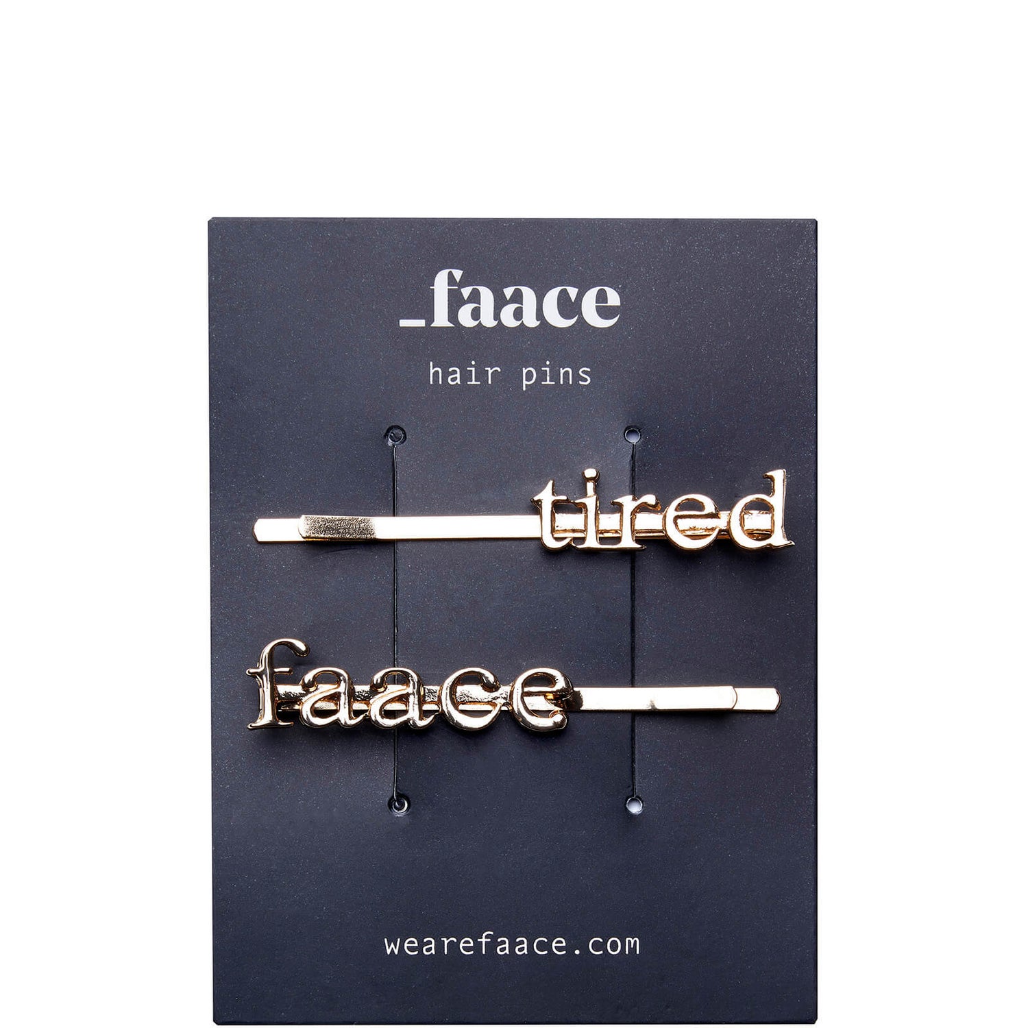 Faace Tired Hair Clips