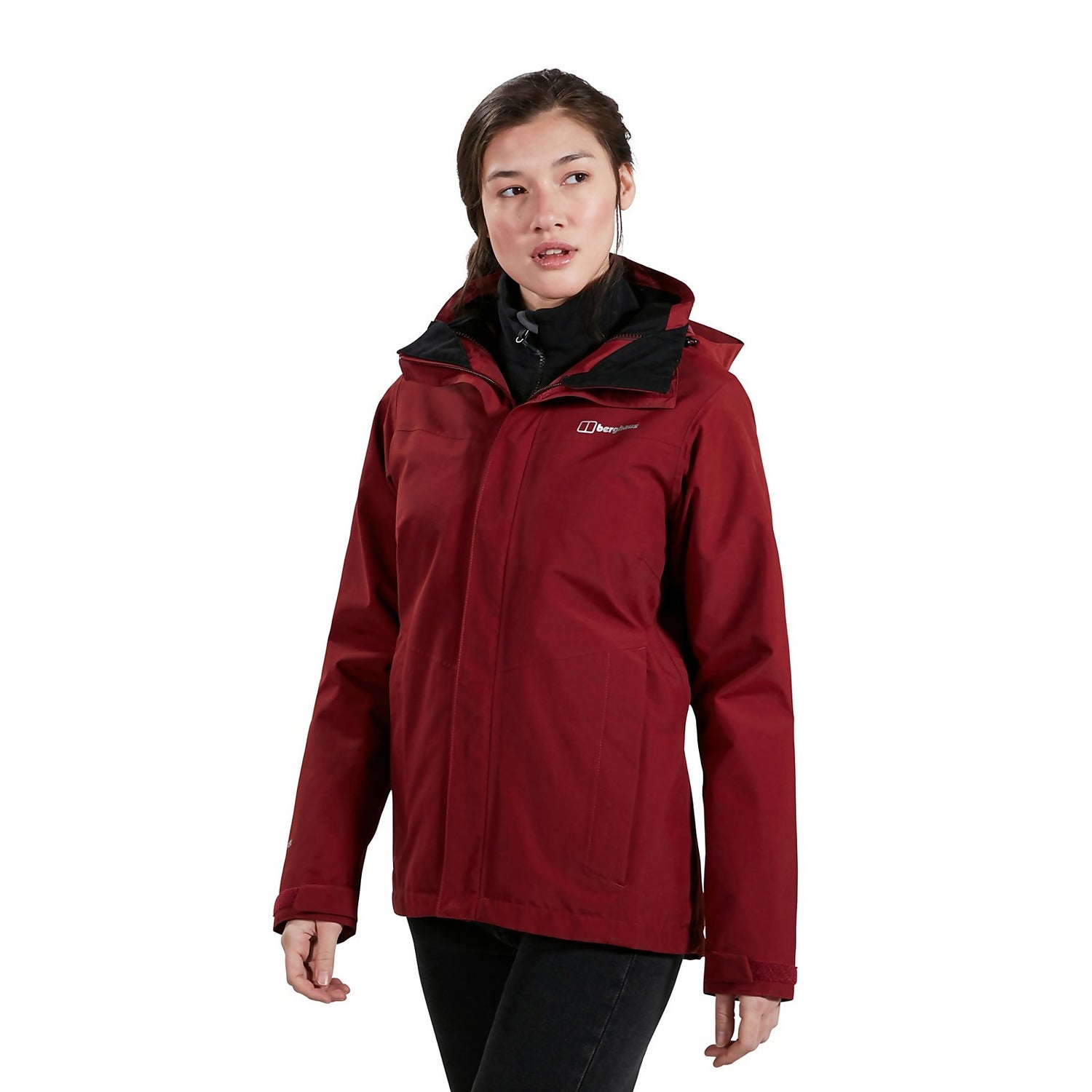 berghaus hillwalker jacket red