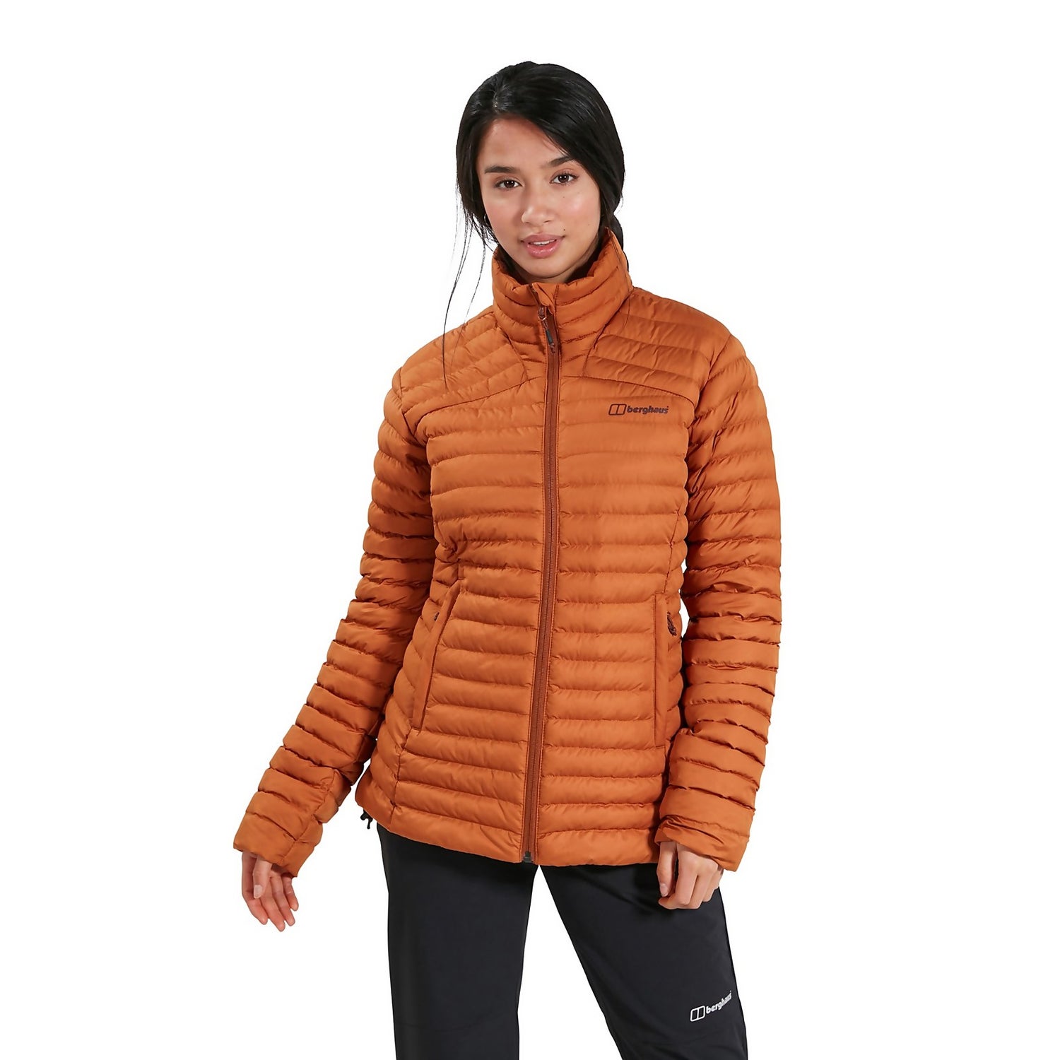 Women s Nula Insulated Jacket in Brown Berghaus