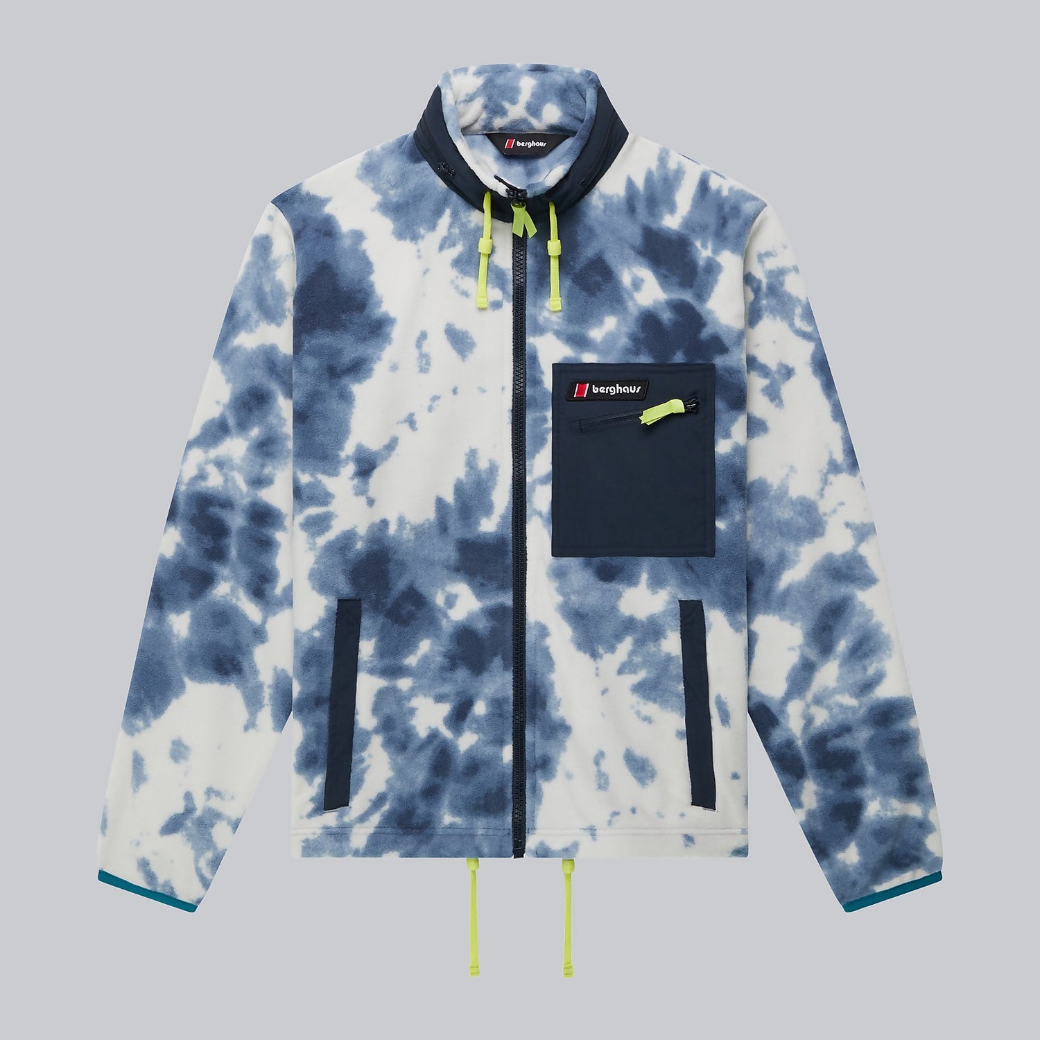 Unisex Ascent 91 Fleece Blue Grey Berghaus