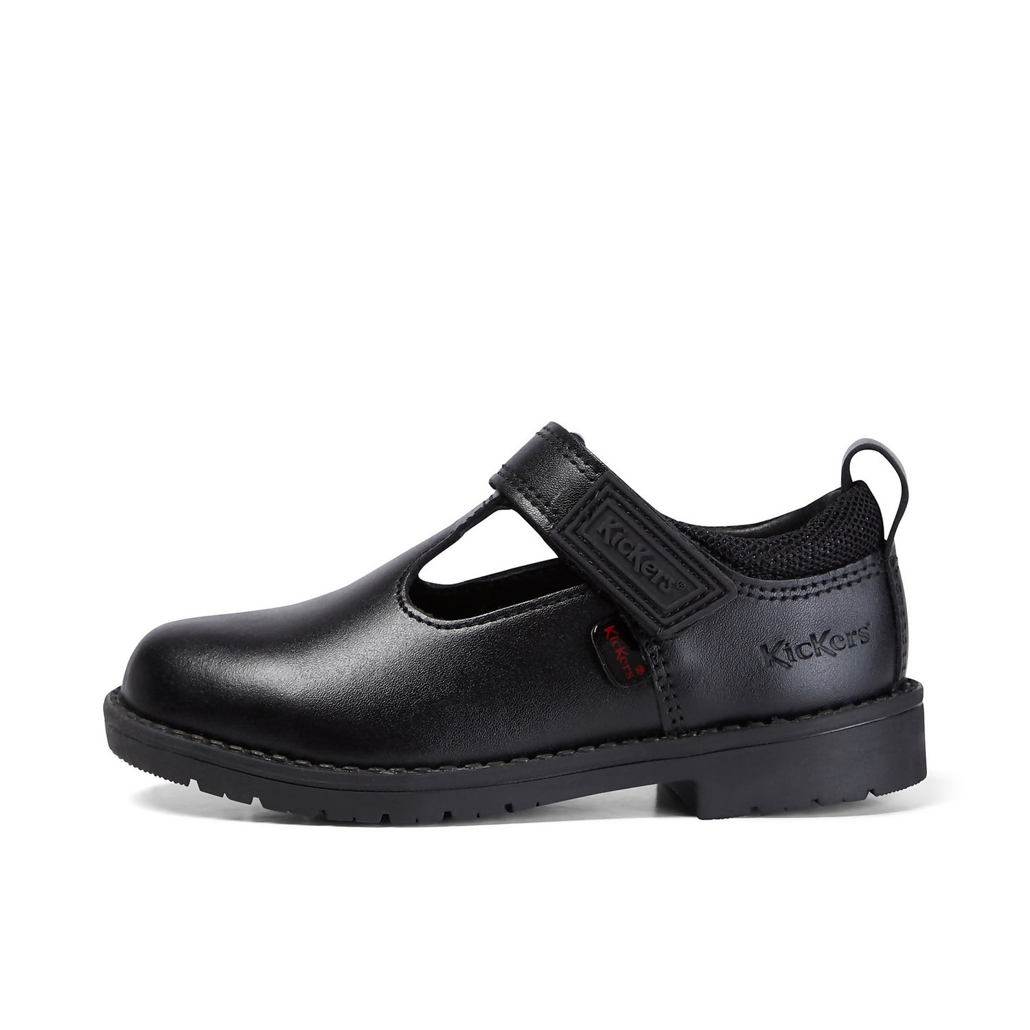 Infant Girls Lachly T Bar Patent Leather Black 5