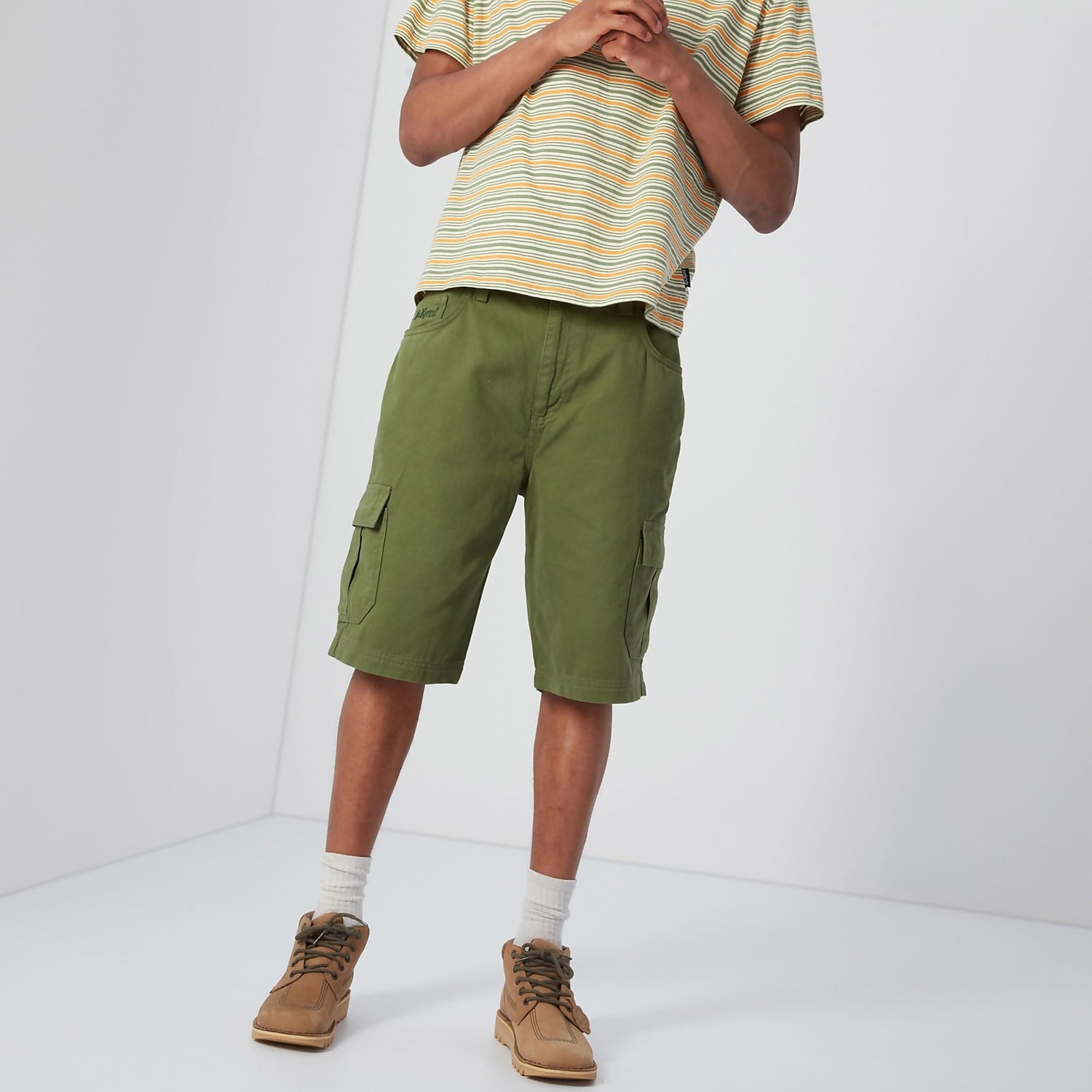 Mens on sale green shorts