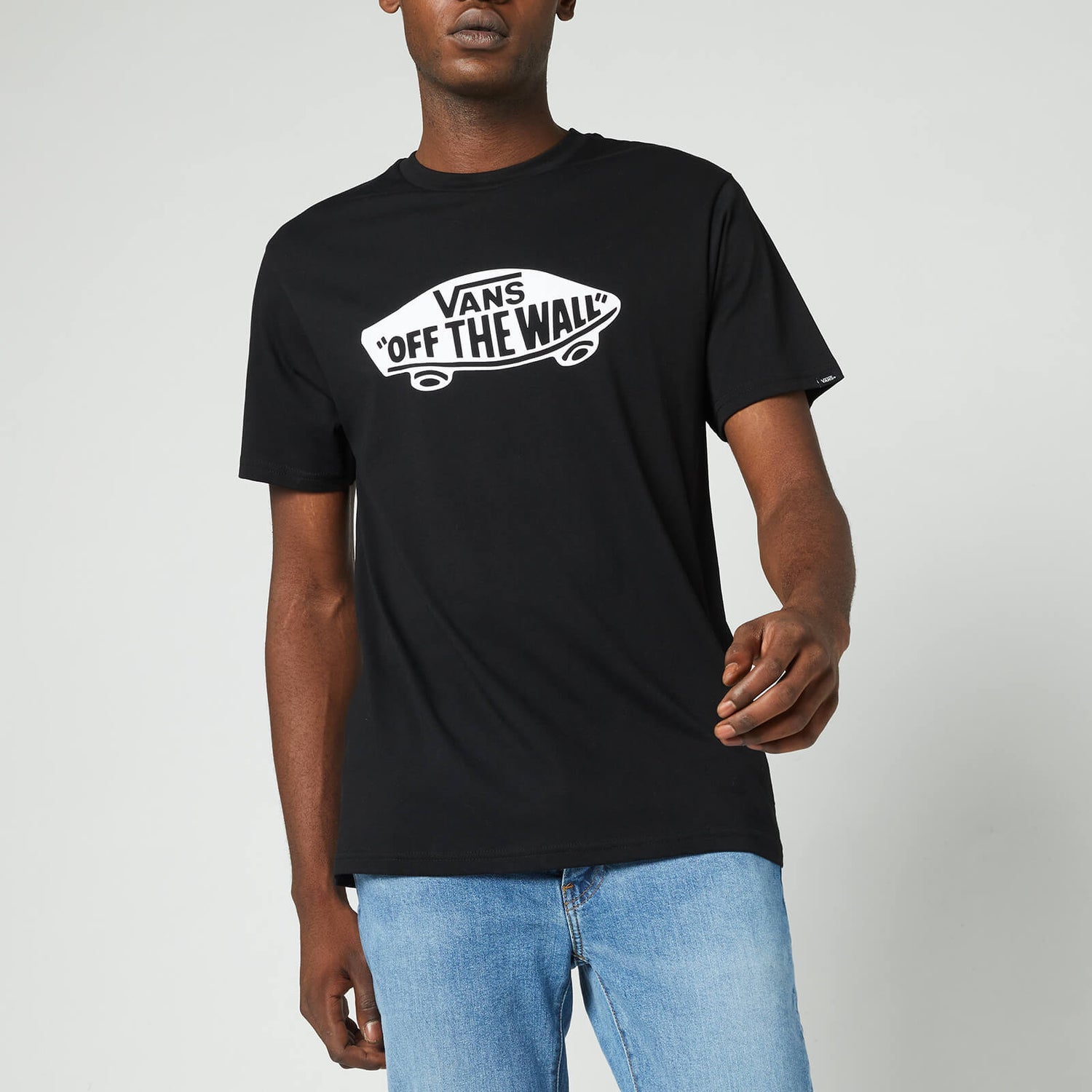 Vans Men's Otw Crewneck T-Shirt - Black/White
