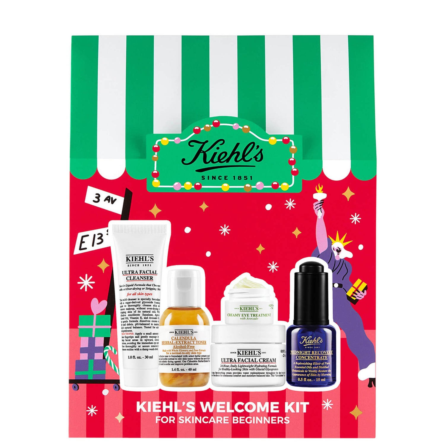 Kiehl's Welcome Set (värde £65.00)