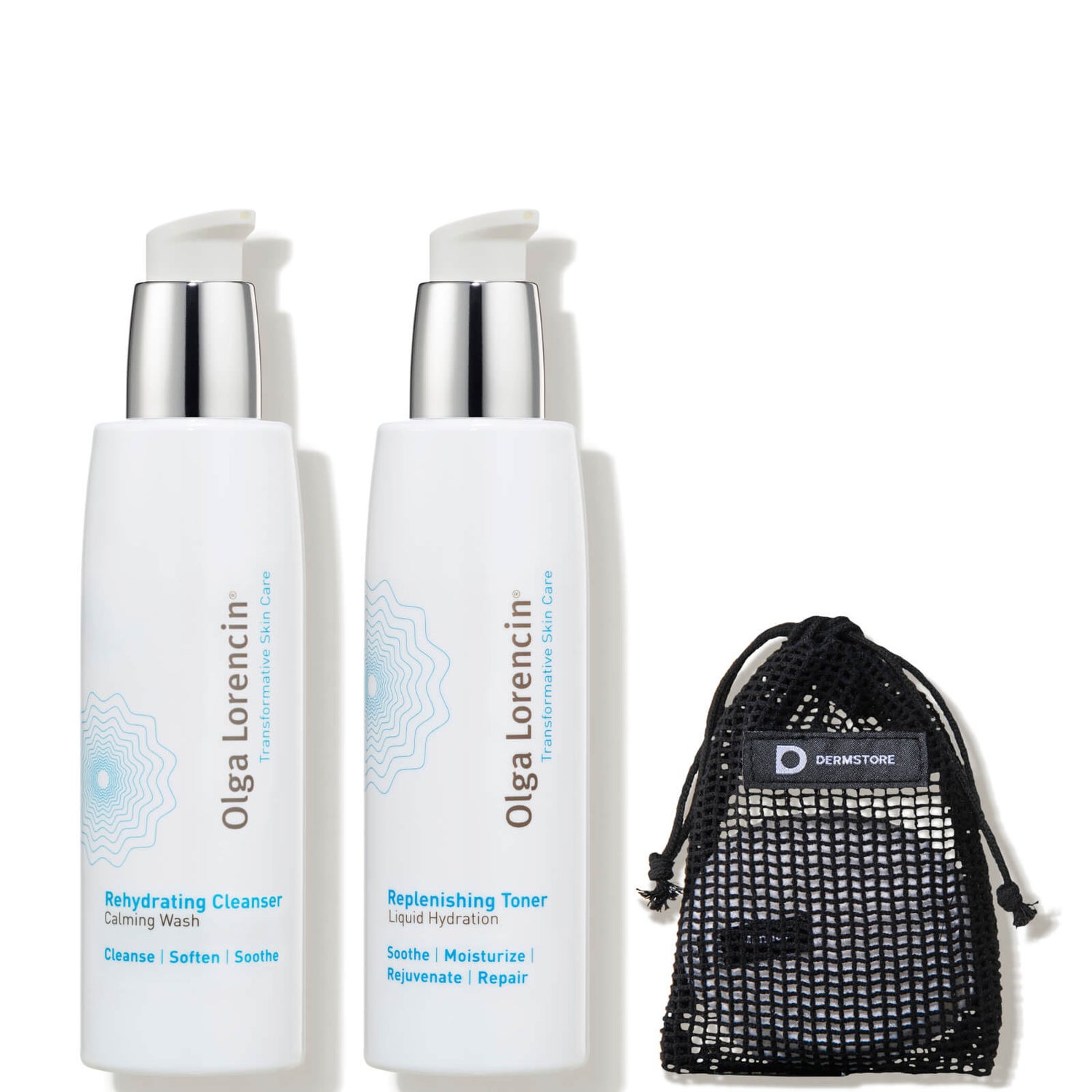 Olga Lorencin Skin Care Dermstore Exclusive Cleanse Refresh Kit 3 piece - $99 Value