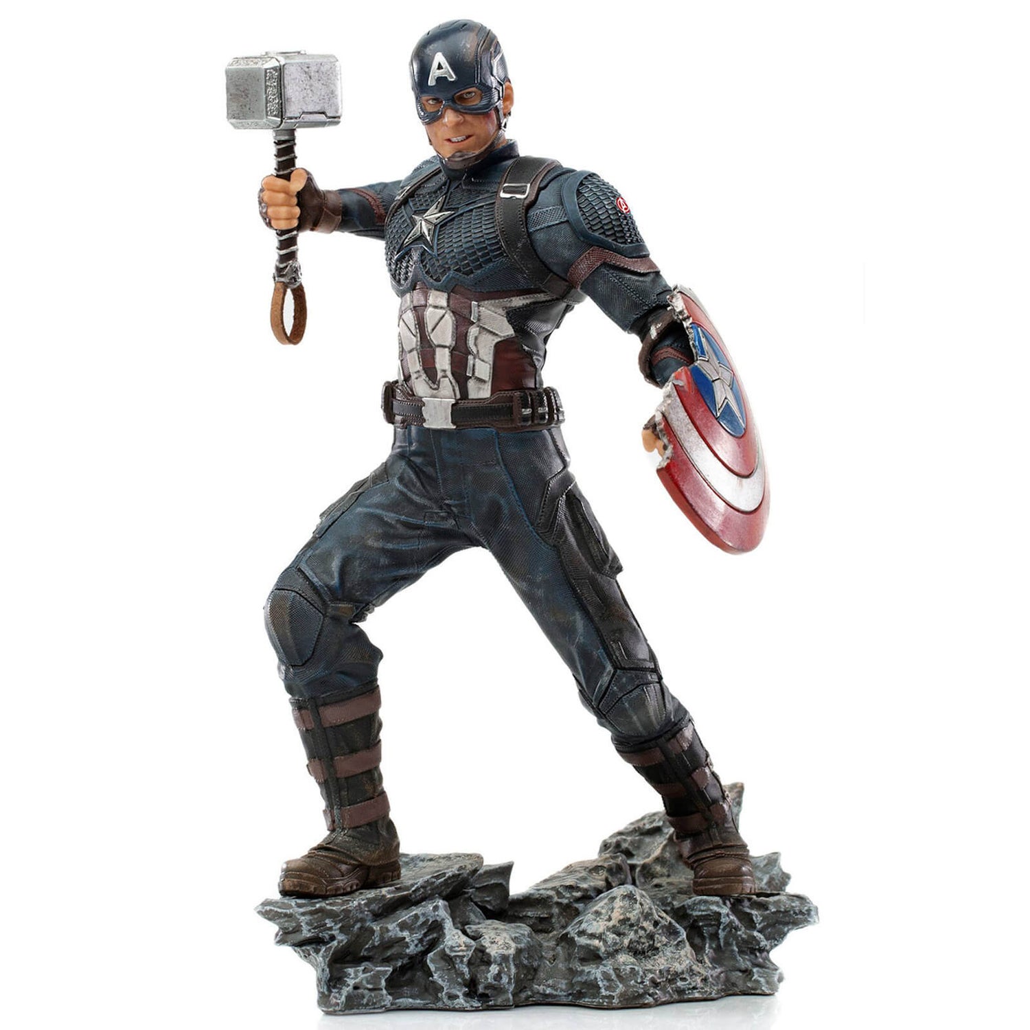 Iron Studios The Infinity Saga BDS Art Scale Statue 1/10 Captain America Ultimate 21 cm