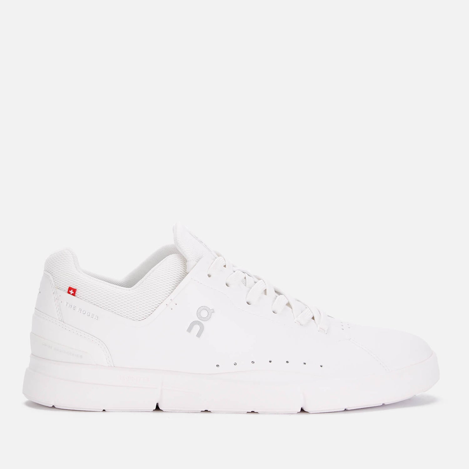 ON Men's The Roger Advantage Trainers - All White - UK 7