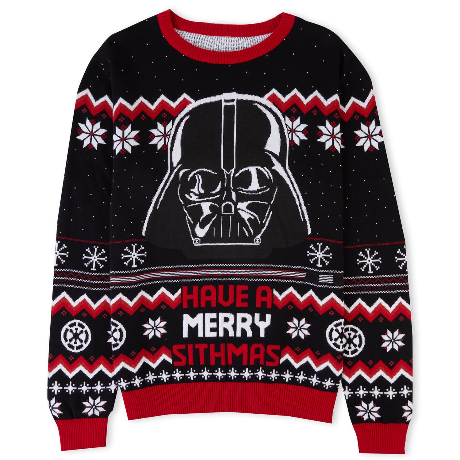 Have a Merry Sithmas Christmas Knitted Jumper Black