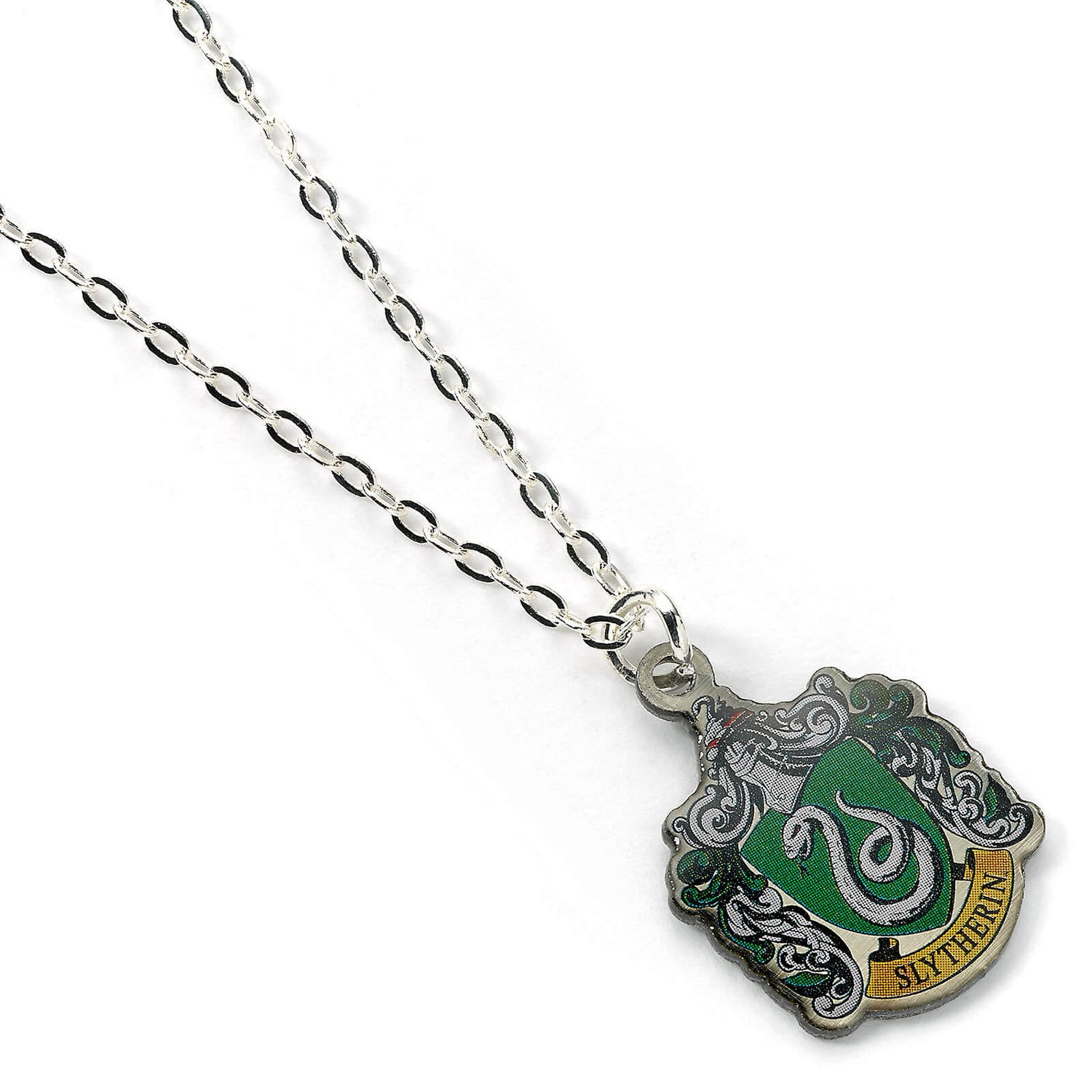 Kellica Harry Potter Slytherin Crest Necklace - Green
