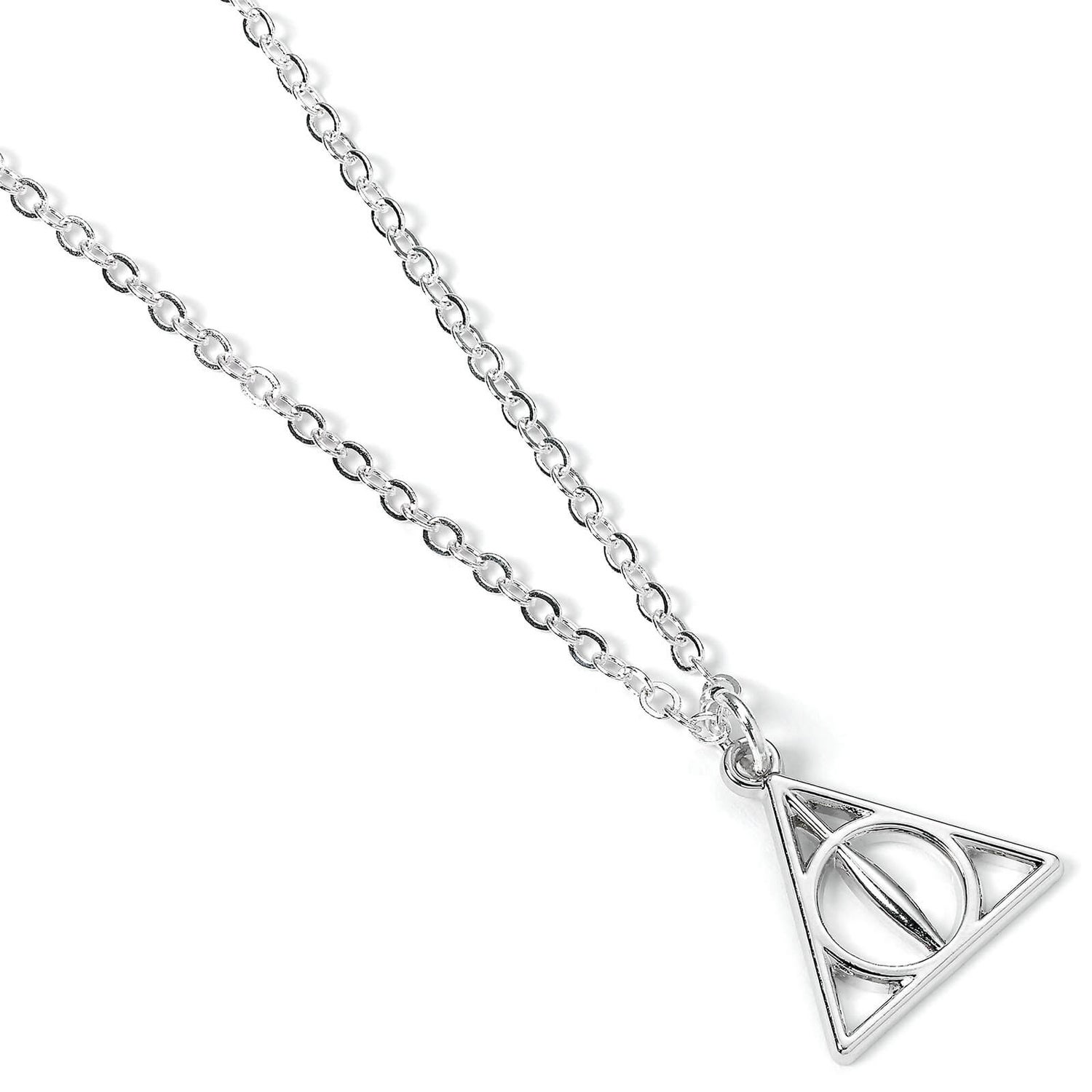 Harry Potter Deathly Hallows Necklace - Silver