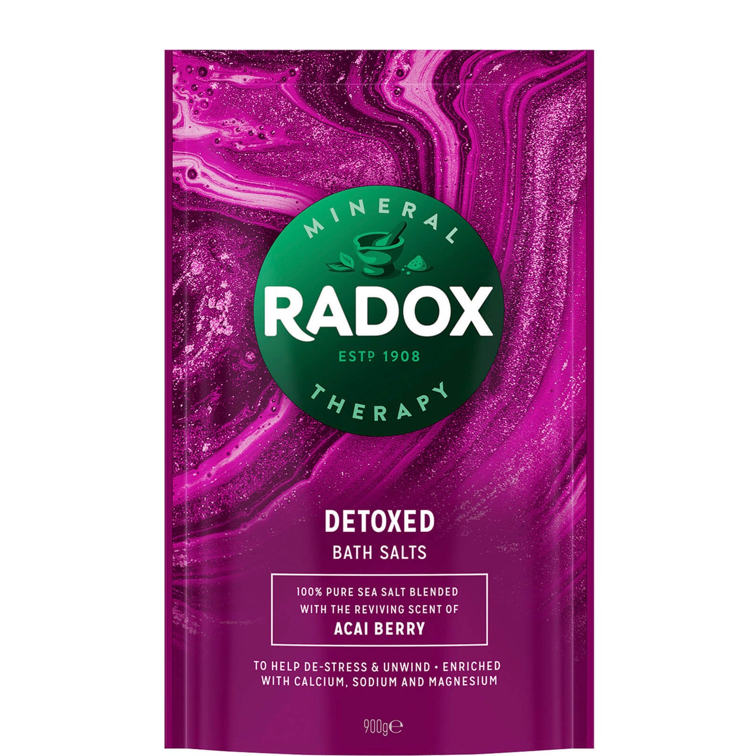 Radox Detoxed Bath Salts 900g