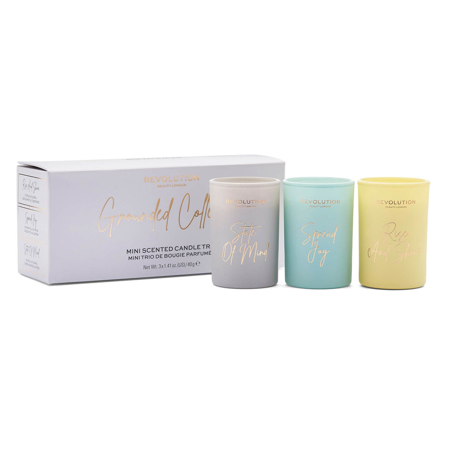 Home Grounded Mini Candle Gift Set