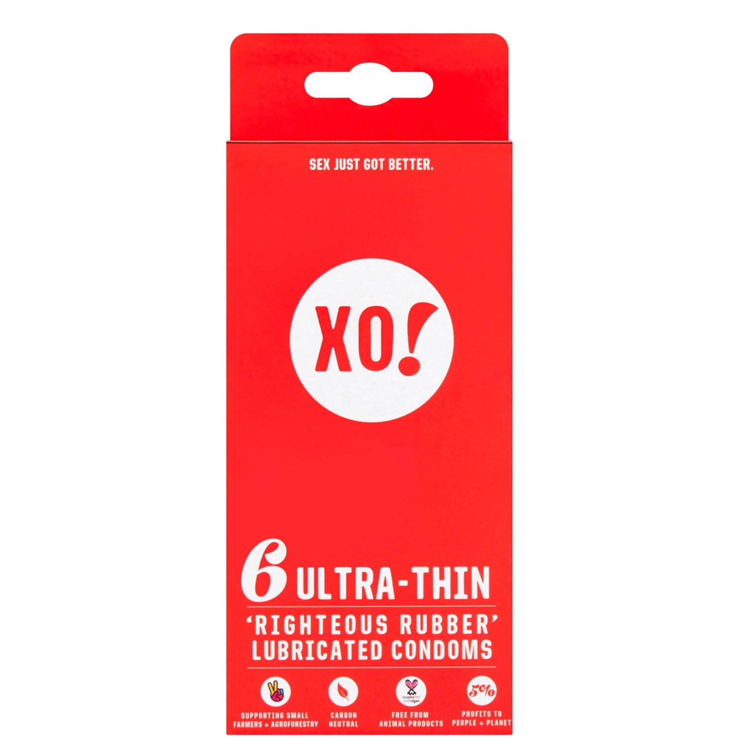 FLO XO! Righteous Rubber Condoms - Ultra-Thin (Various Options)