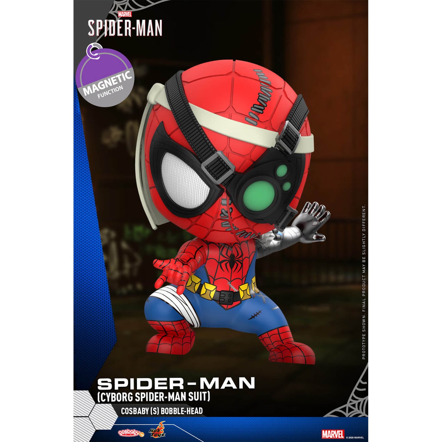 Hot Toys Cosbaby Marvel's Spider-Man [Size S] - Spider-Man (Cyborg Spider-Man Suit Version)