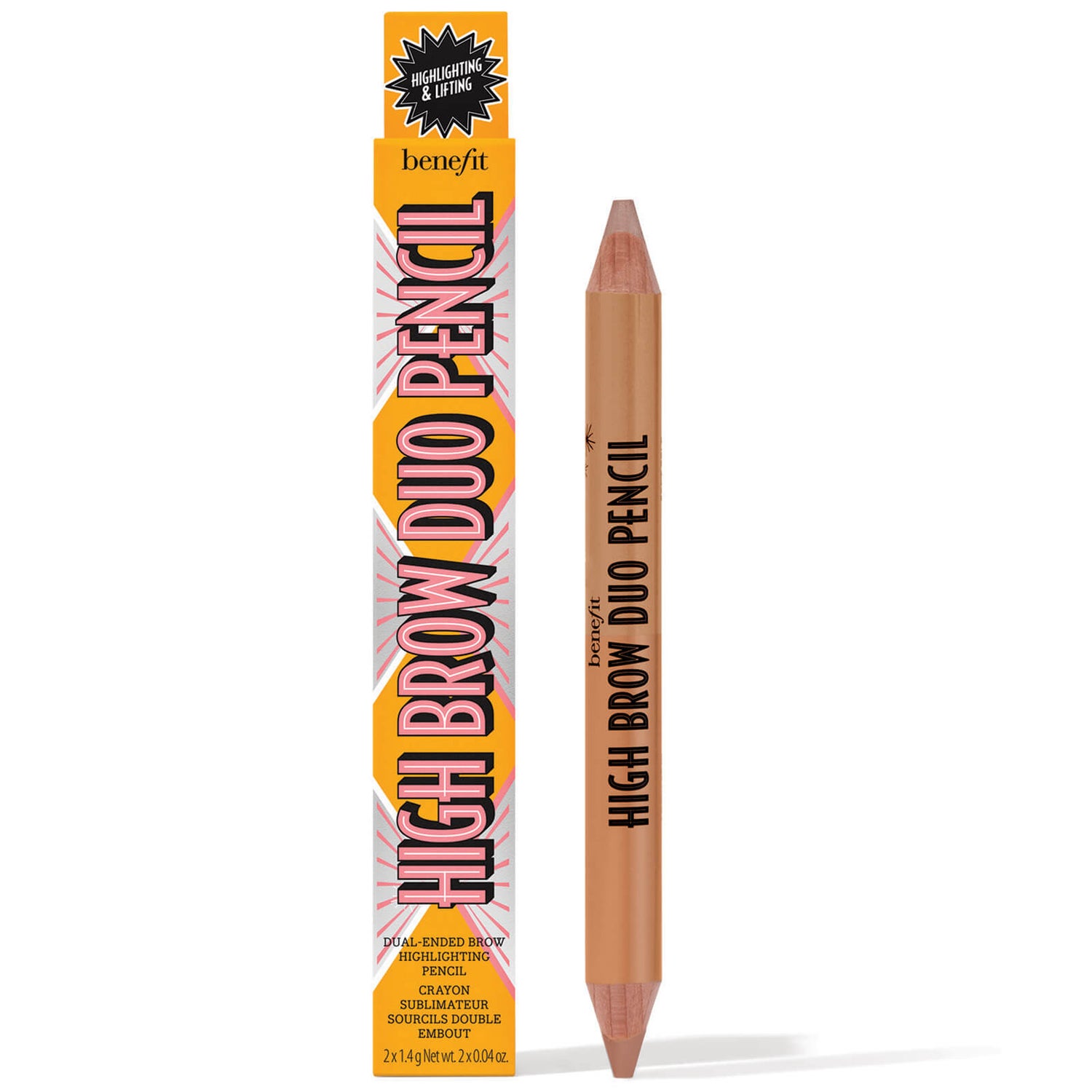 benefit High Brow Duo Highlighting and Lifting Eyebrow Pencil 2.8g (Various Shades)